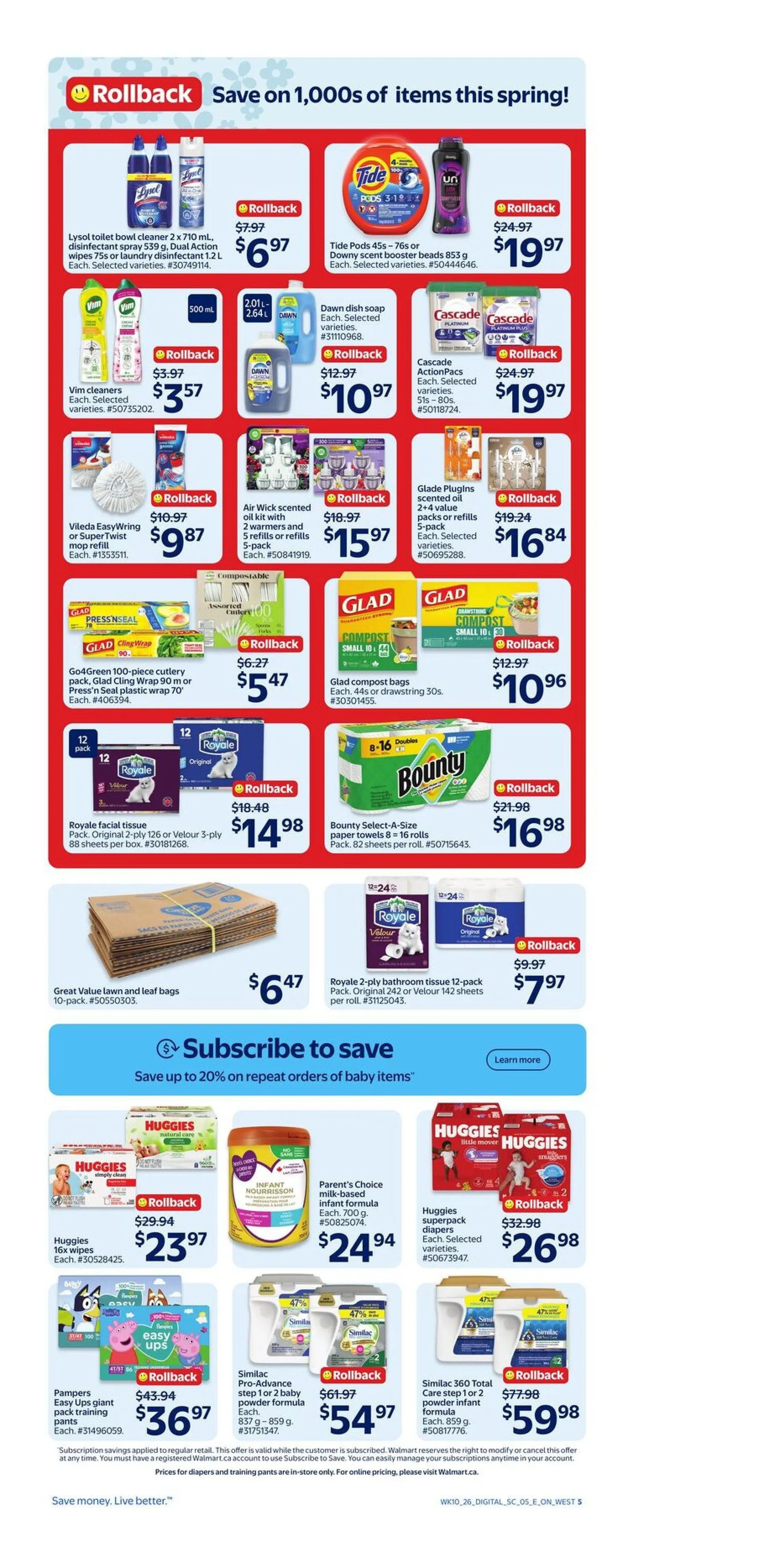  Walmart flyers from April 2 to April 8 2026 - flyer page 16