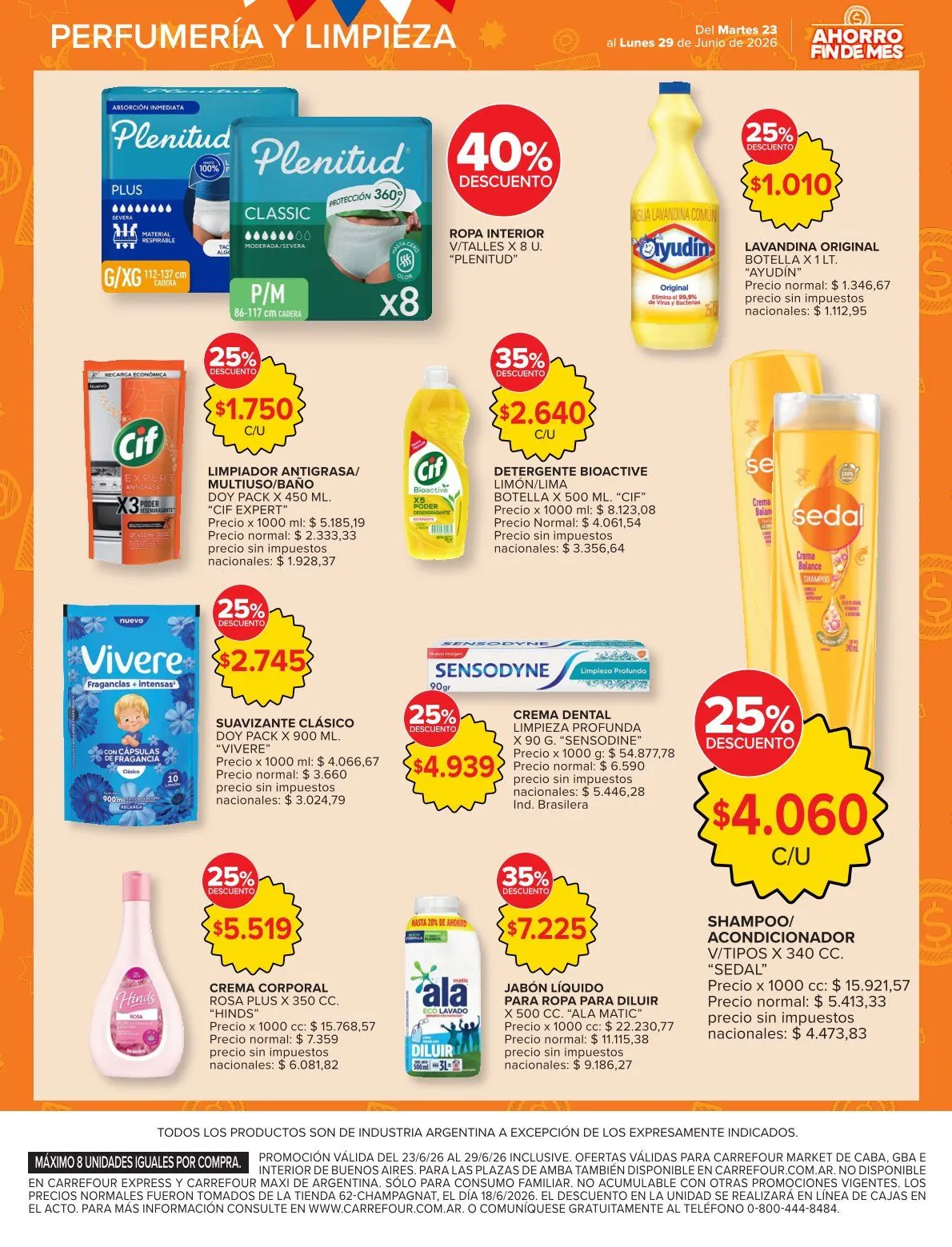 Ofertas de Ofertas Carrefour Market 23 de junio al 29 de julio 2026 - Página 16 del catálogo