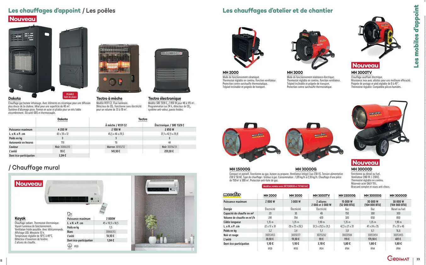 Catalogues Gedimat du 31 octobre au 31 décembre 2025 - Catalogue page 16