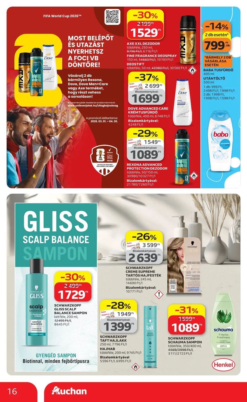 Katalógus Auchan Ajánlatai április 9.-tól április 22.-ig 2026. - Oldal 16