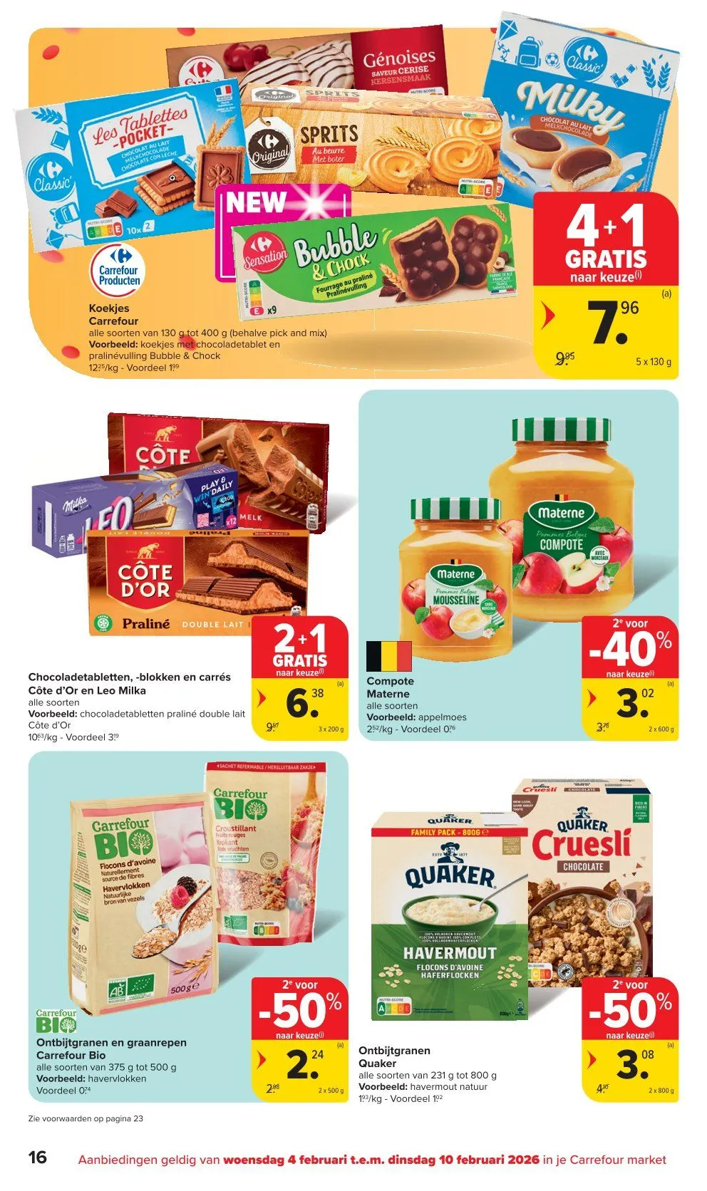 Carrefour folder van 4 februari tot 10 februari 2026 - folder pagina 16