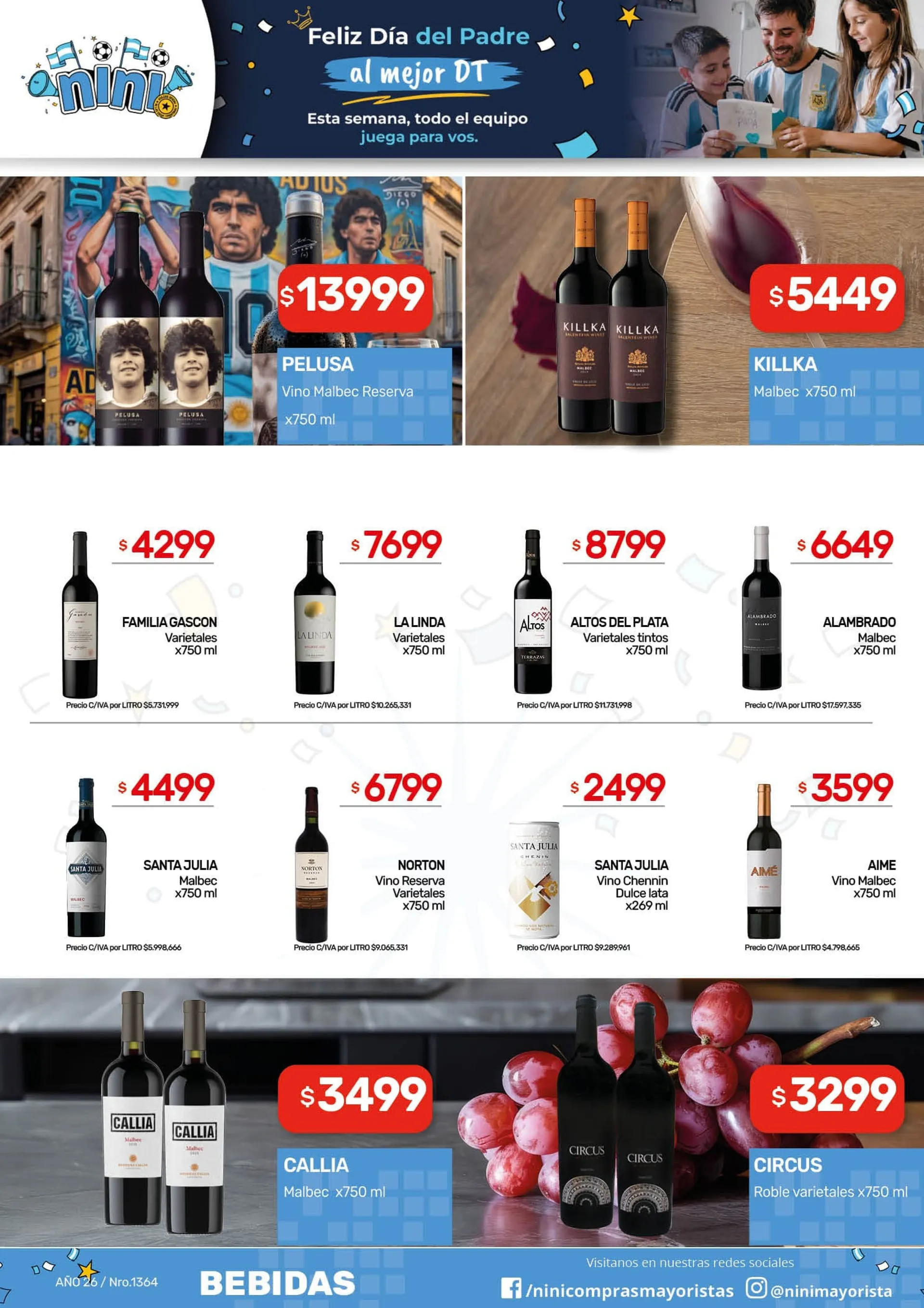 Ofertas de Nini Mayorista Ofertas 15 de junio al 21 de junio 2026 - Página 16 del catálogo