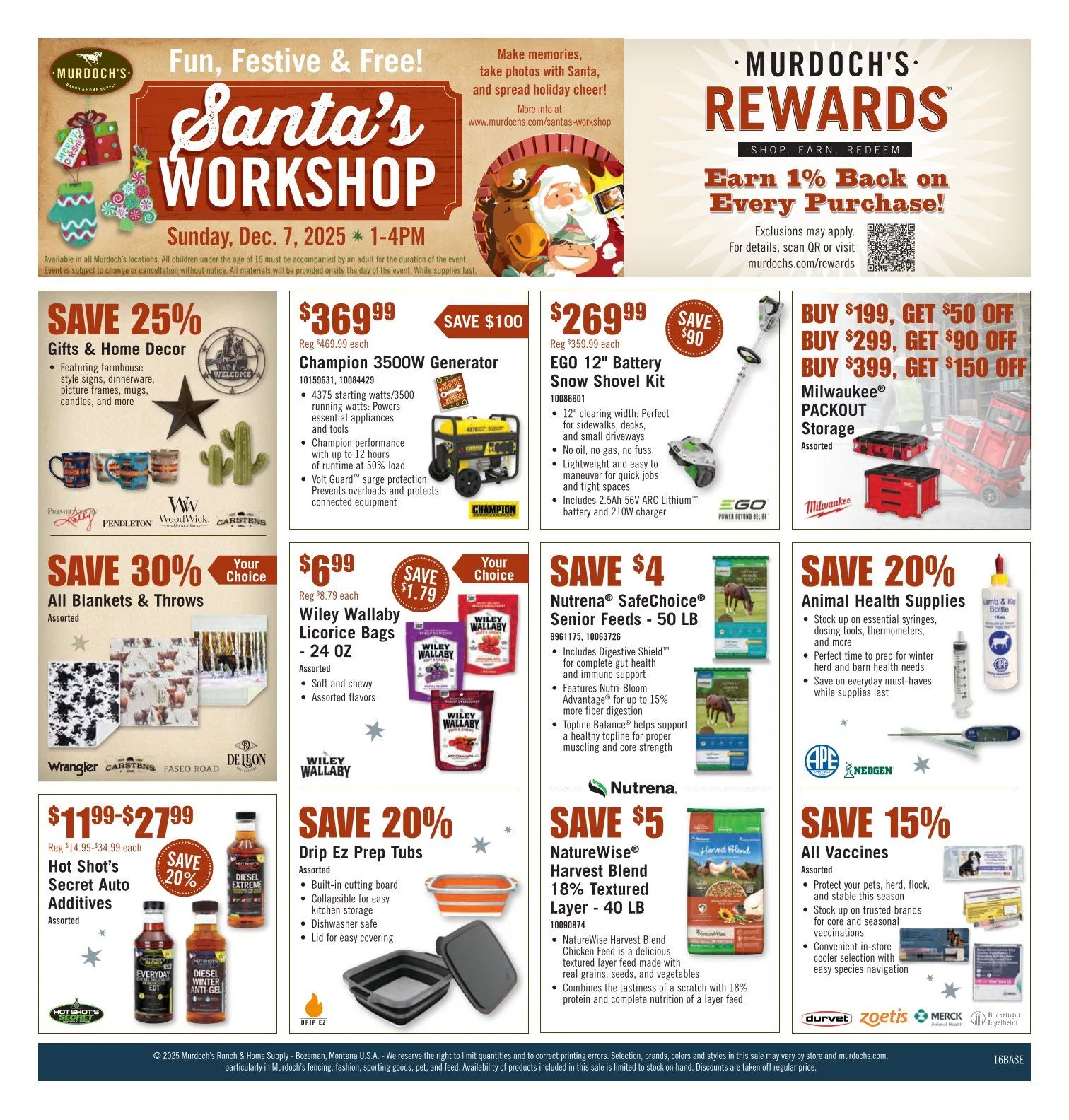 Weekly ad Murdoch’s Sales from December 9 to December 22 2025 - Page 16