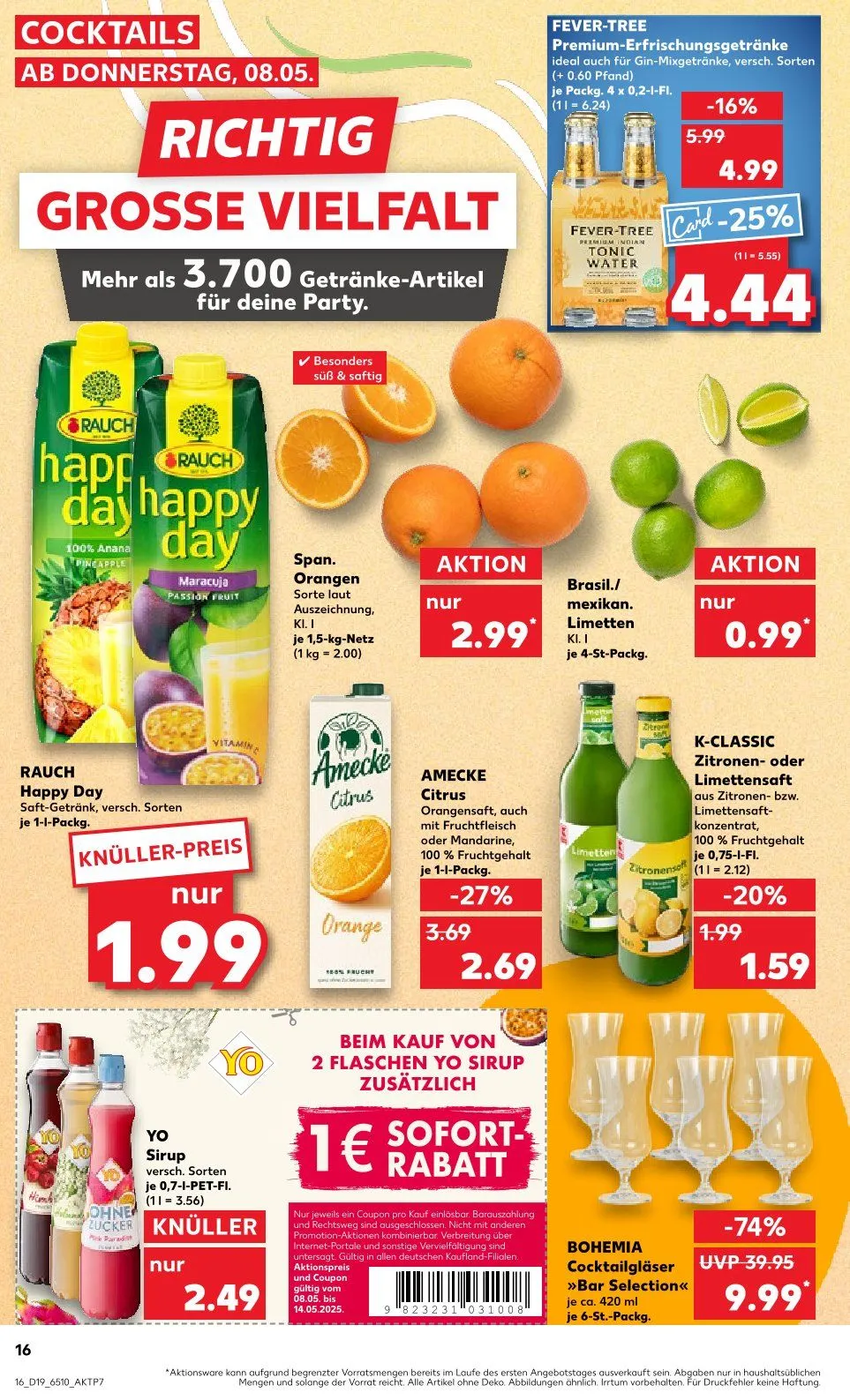 Kaufland Prospekt von 8. Mai bis 14. Mai 2025 - Prospekt seite 16