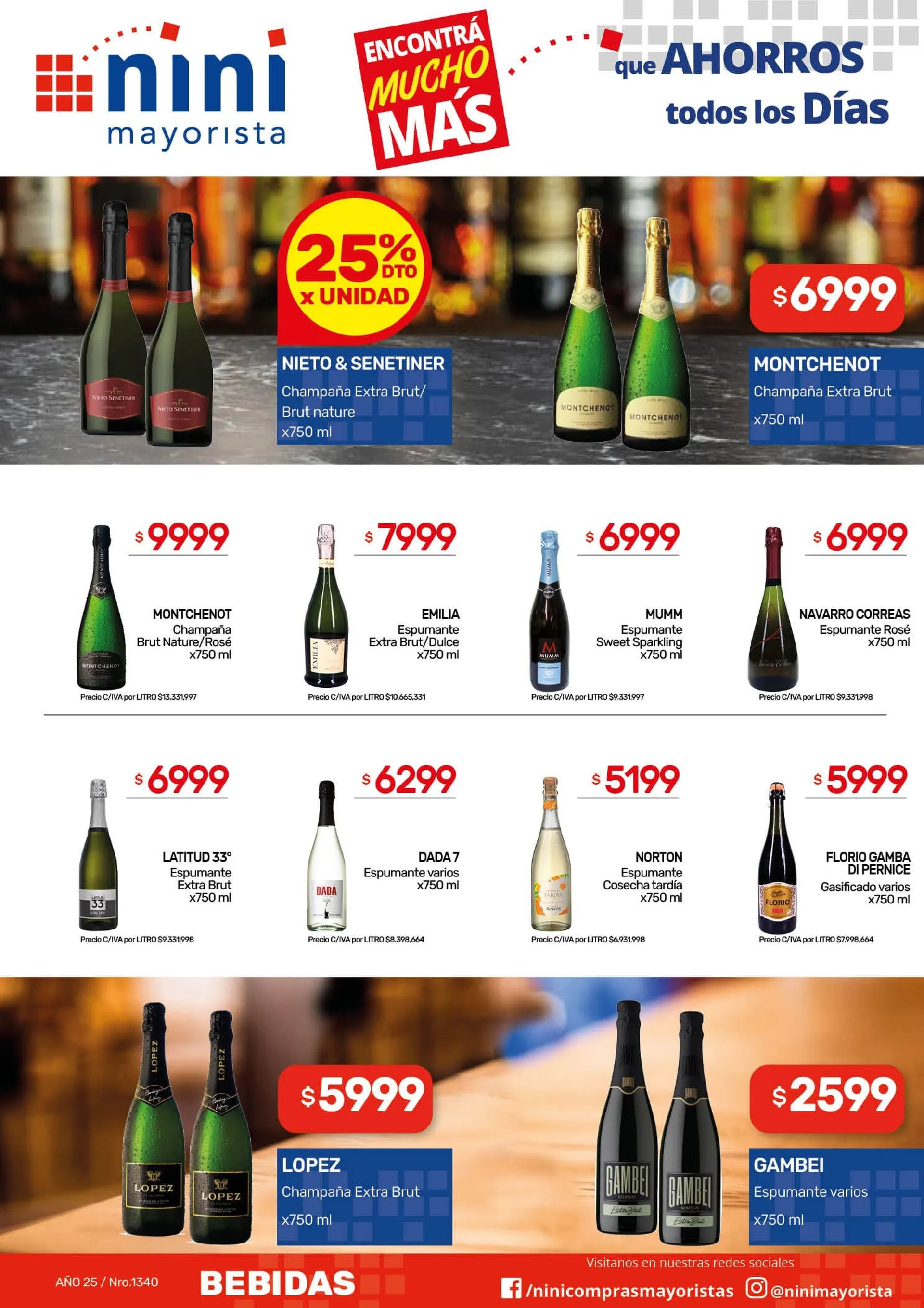 Ofertas de Nini Mayorista Ofertas 29 de diciembre al 4 de enero 2026 - Página 16 del catálogo