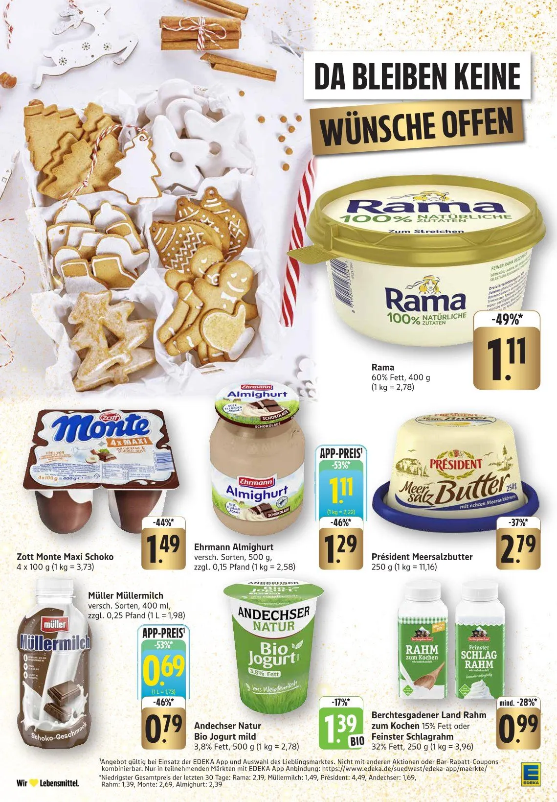 Edeka Sales von 3. Dezember bis 6. Dezember 2025 - Prospekt seite 16