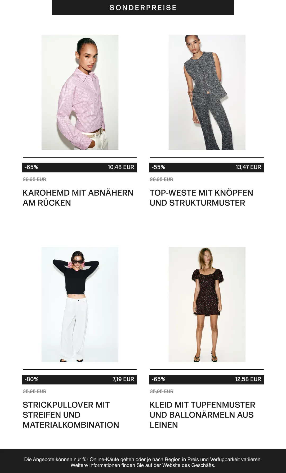 Zara von 16. Juli bis 30. Juli 2026 - Flugblätt seite  16