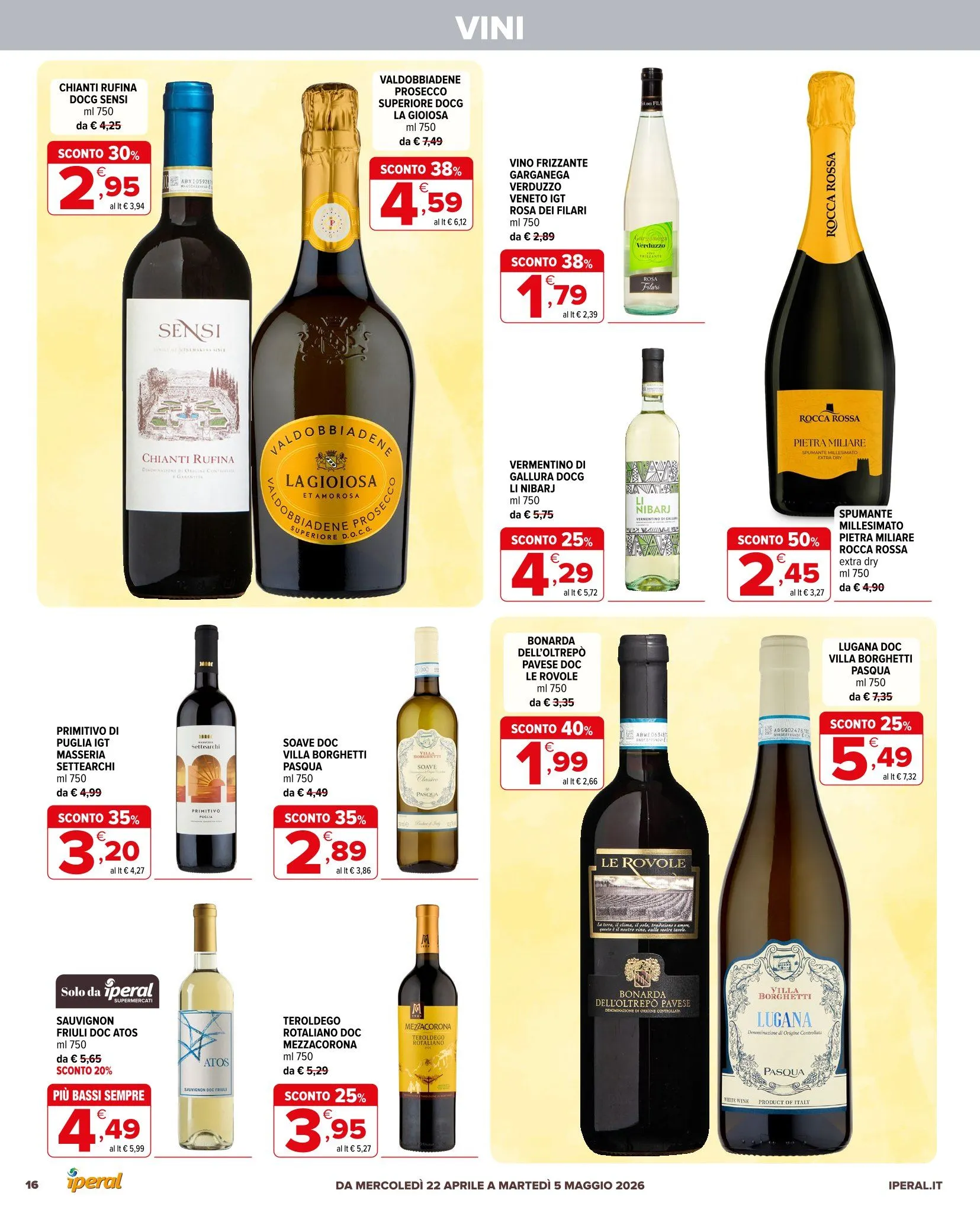 Volantino Iperal da 22 aprile a 5 maggio di 2026 - Pagina del volantino 16