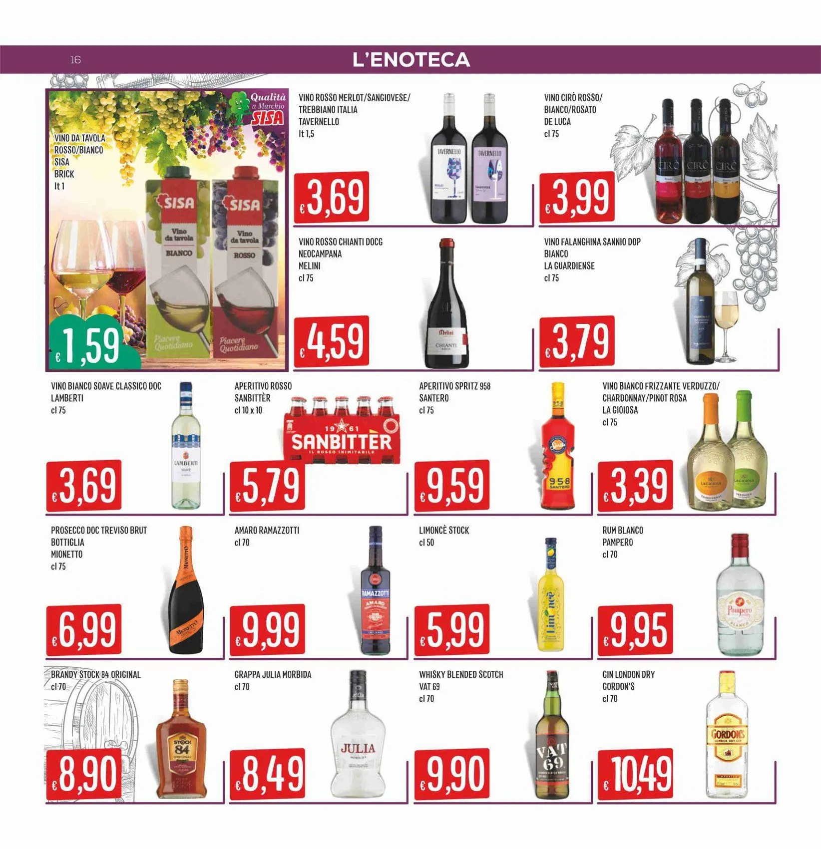 Volantini Sisa da 14 maggio a 27 maggio di 2026 - Pagina del volantino 16