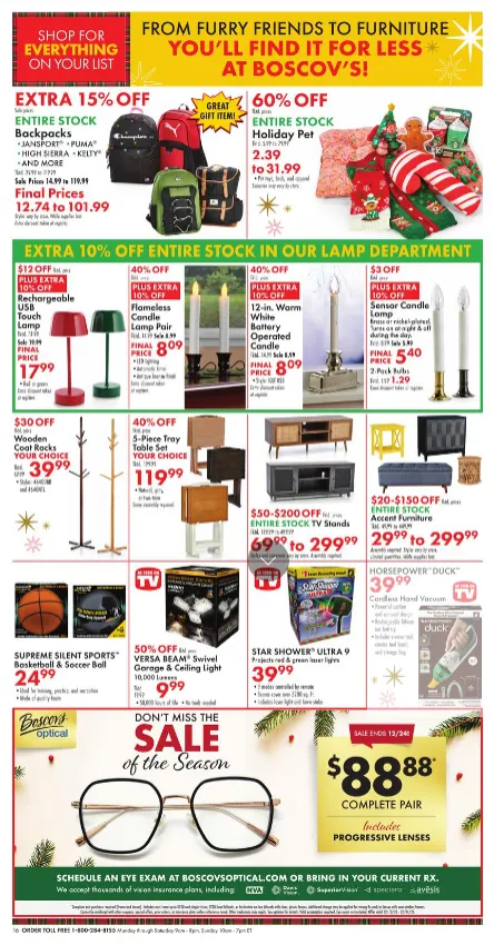 Weekly ad Boscov's Sales from December 11 to December 17 2025 - Page 16