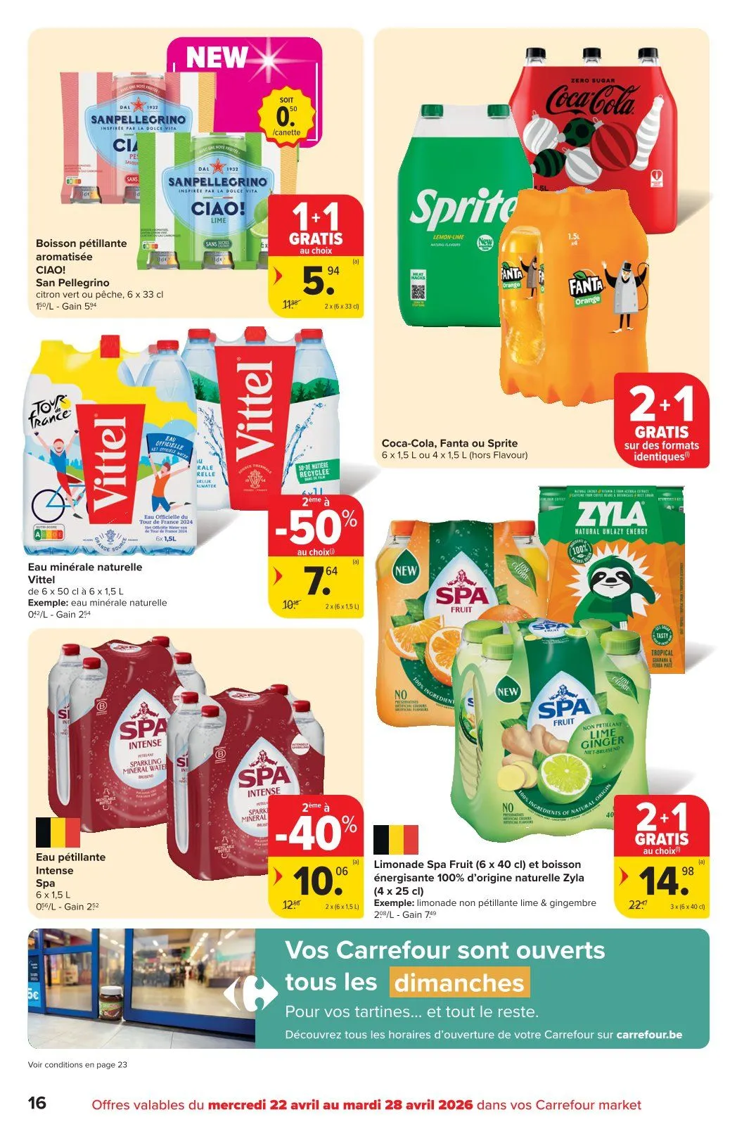 Carrefour folders van 22 april tot 28 april 2026 - folder pagina 16