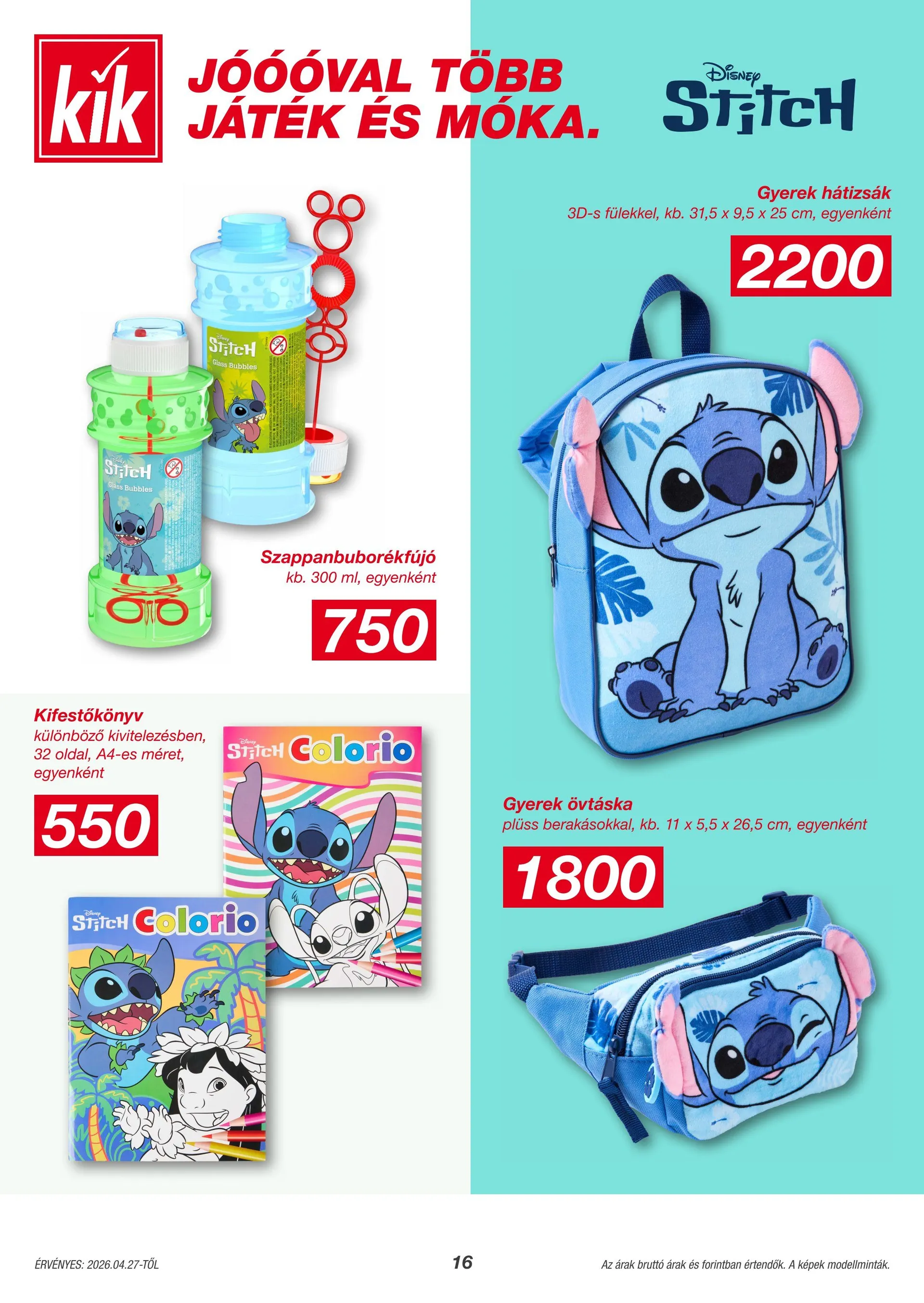 Katalógus Kik április 27.-tól május 10.-ig 2026. - Oldal 16