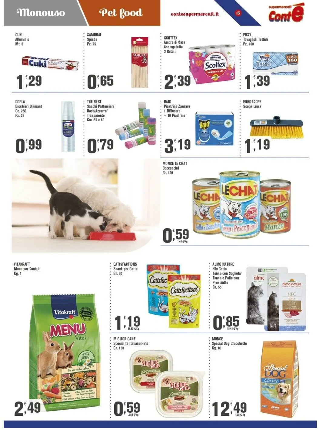 Volantini Conte Supermercati da 21 agosto a 31 agosto di 2025 - Pagina del volantino 16