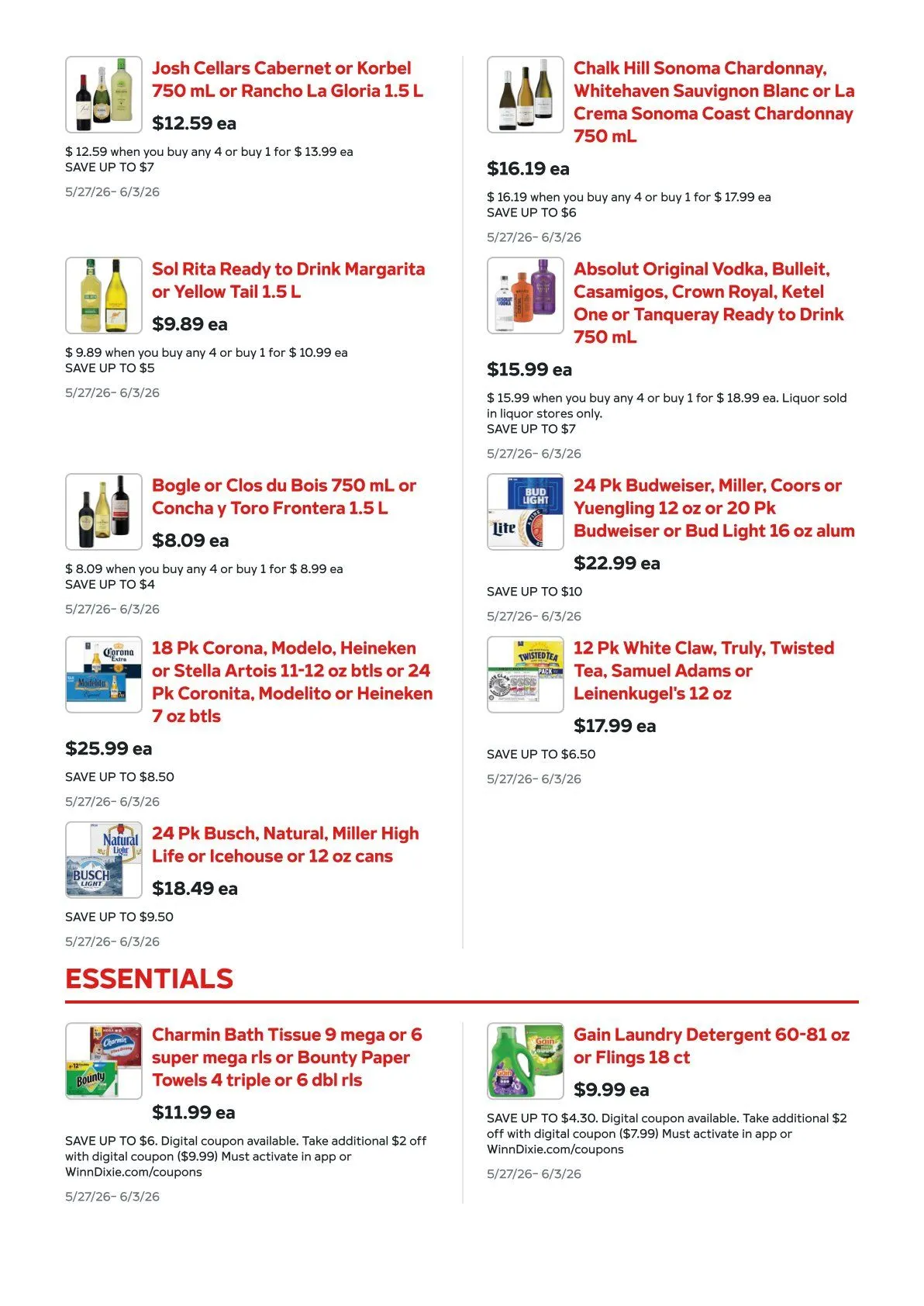 Weekly ad  Winn Dixie Sales from May 27 to June 2 2026 - Page 16
