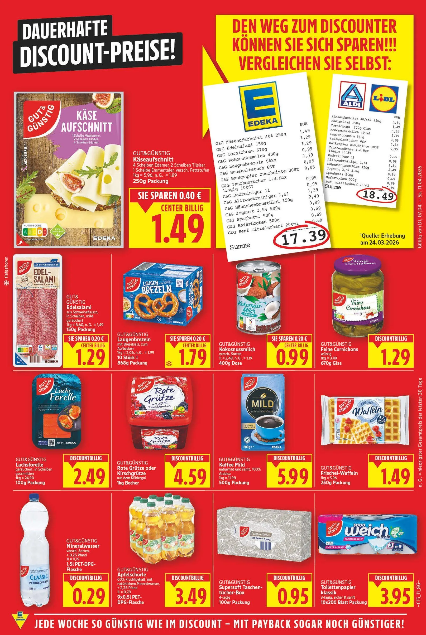 Edeka Angebote von 7. April bis 10. April 2026 - Prospekt seite 16