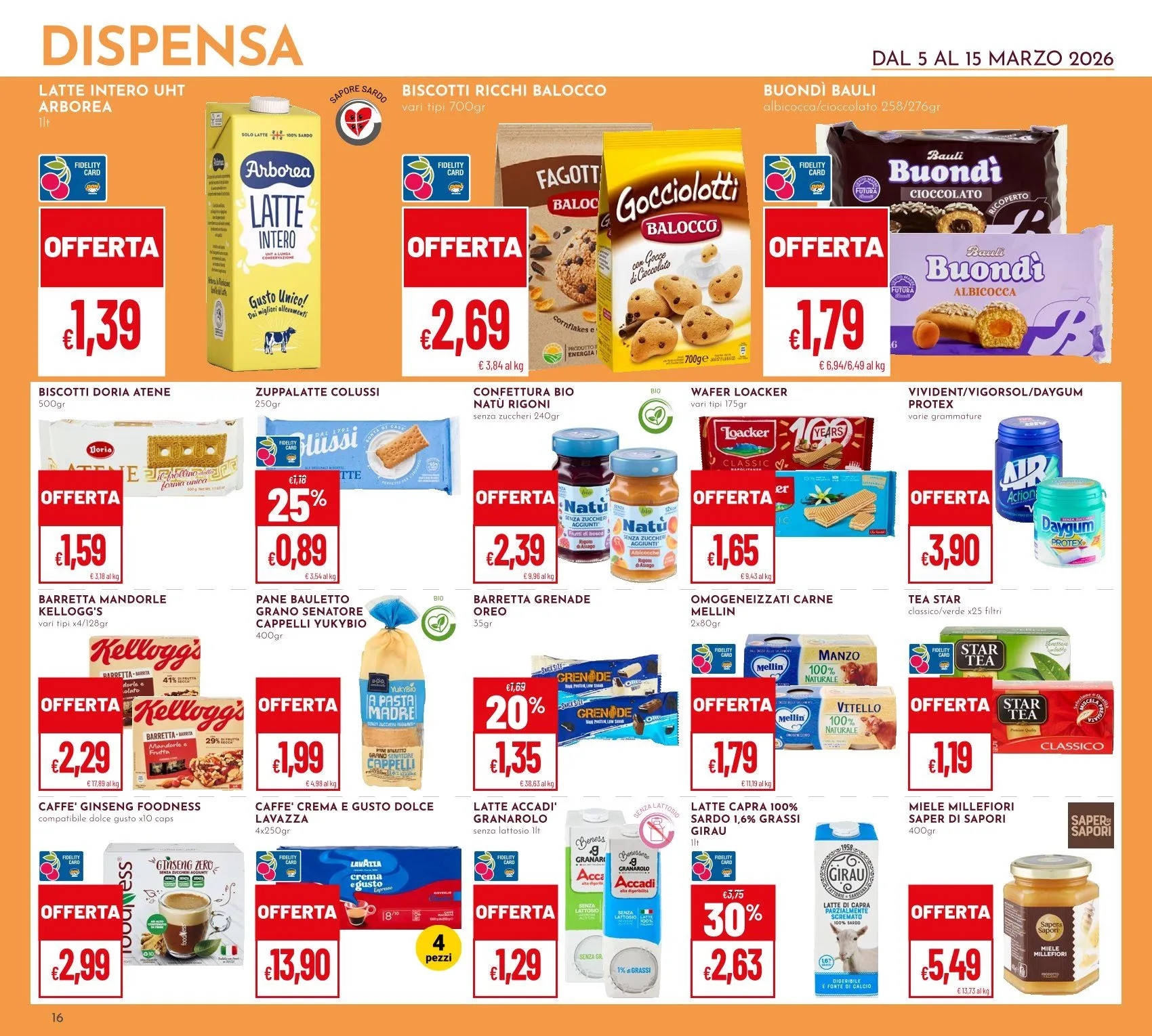 Volantini Pan da 5 marzo a 14 marzo di 2026 - Pagina del volantino 16