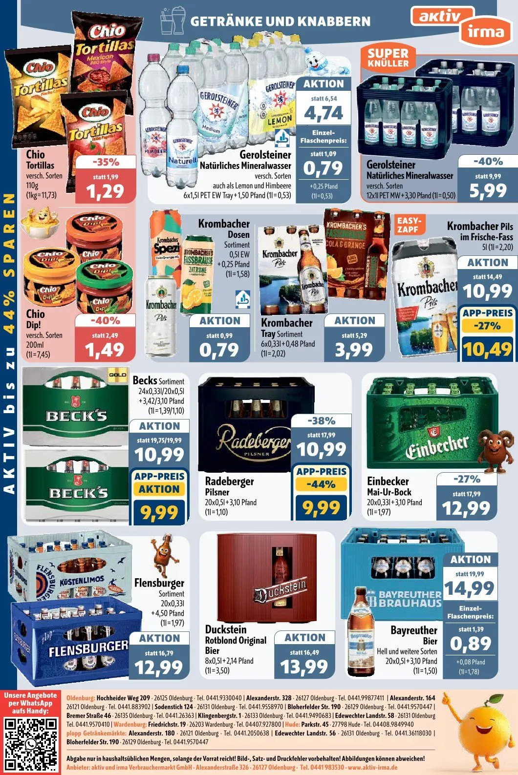 Aktiv Irma Angebote von 30. März bis 4. April 2026 - Prospekt seite 16