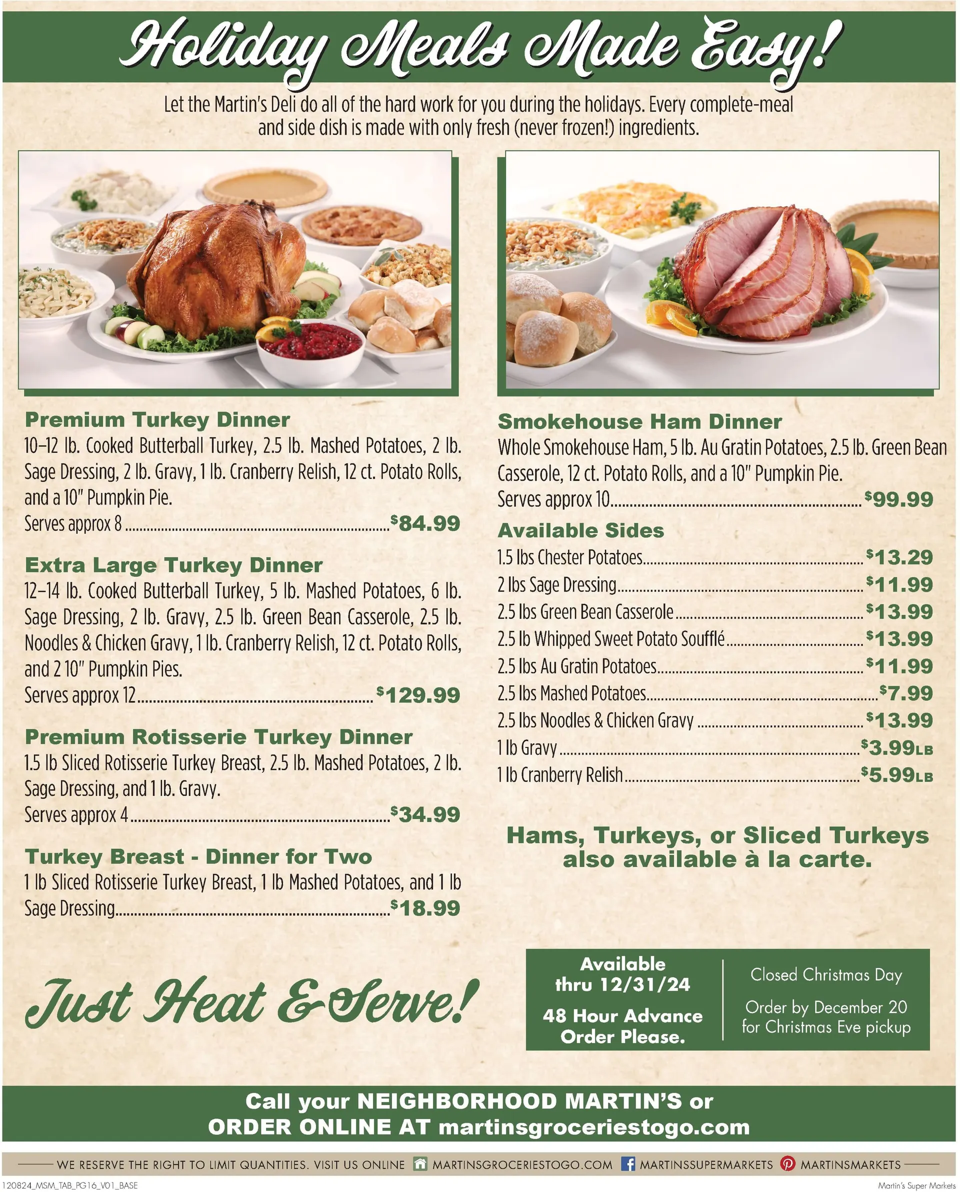 Weekly ad Martin's Deals from December 9 to December 14 2024 - Page 16