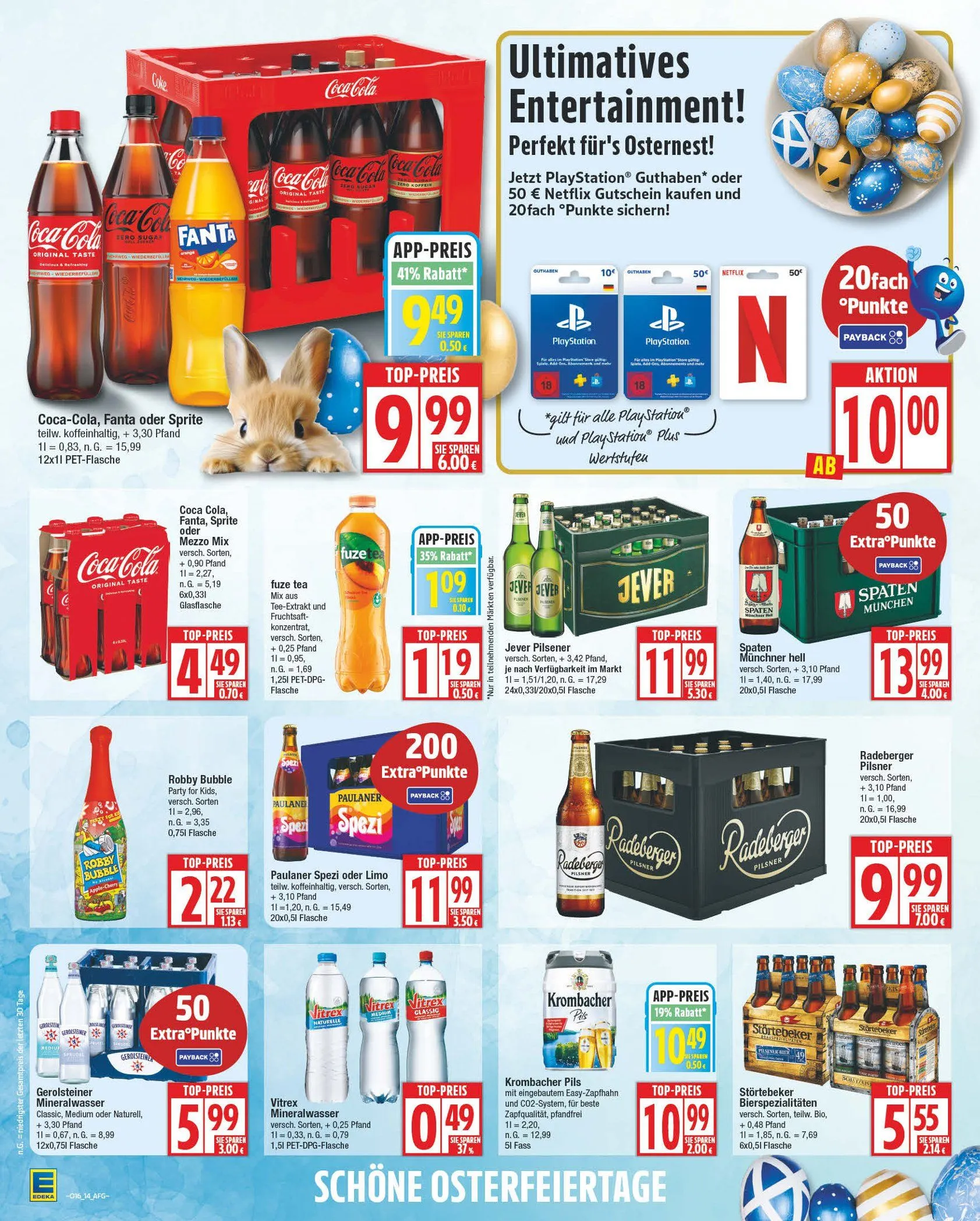 Edeka Prospekte von 13. April bis 19. April 2025 - Prospekt seite 16
