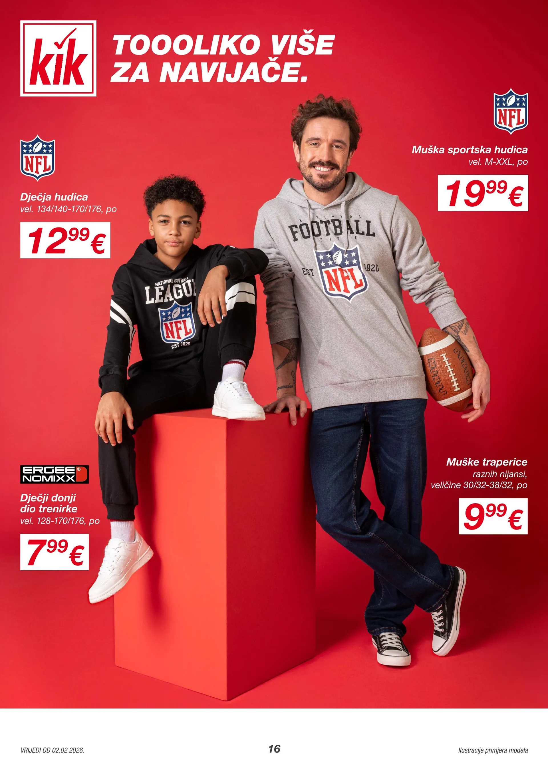 Katalog Najnovije ponude trgovine Kik od 30. siječnja do 28. veljače 2026. - Pregled Stranica 16