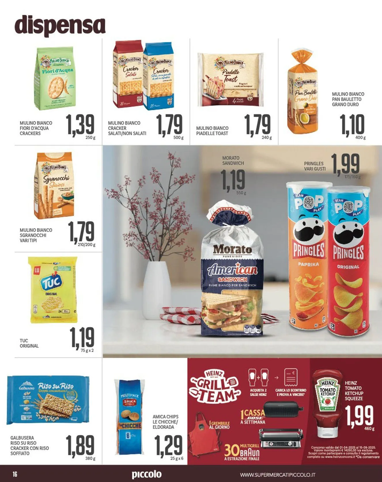 Volantini Piccolo da 28 luglio a 13 agosto di 2025 - Pagina del volantino 16