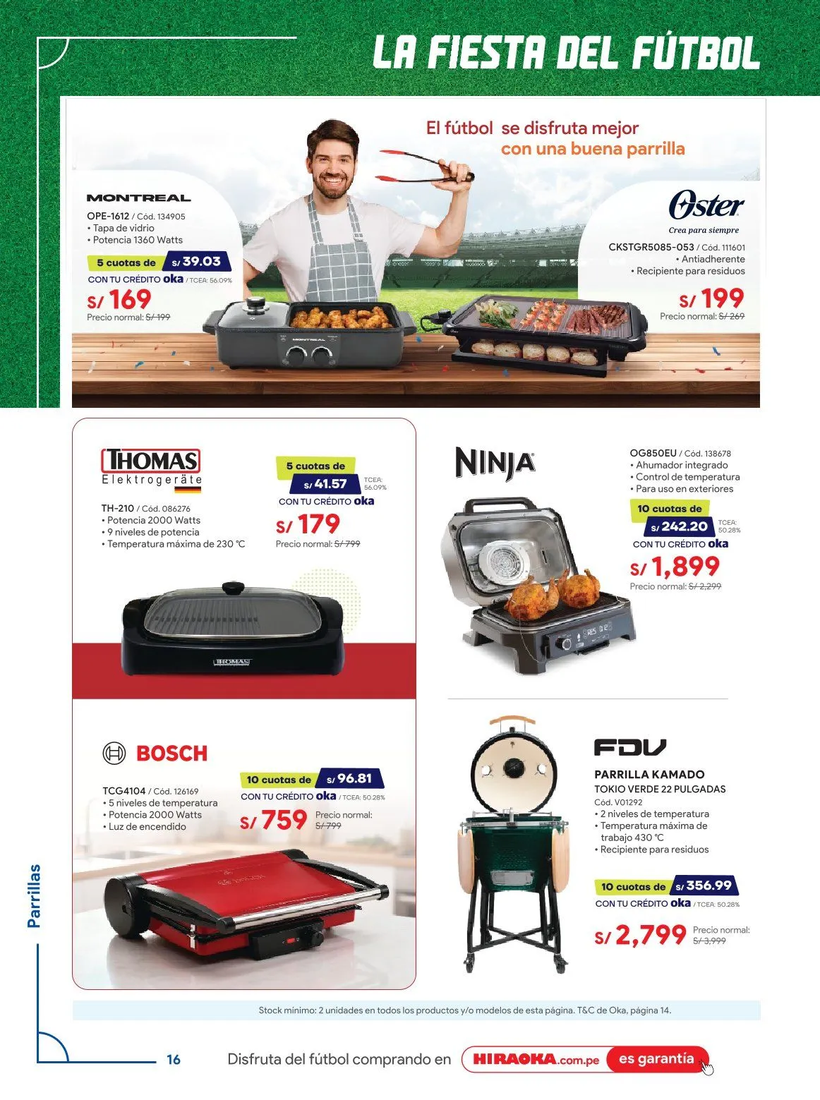 Catalogo de Hiraoka Ofertas 1 de junio al 6 de junio 2026 - Pag 16