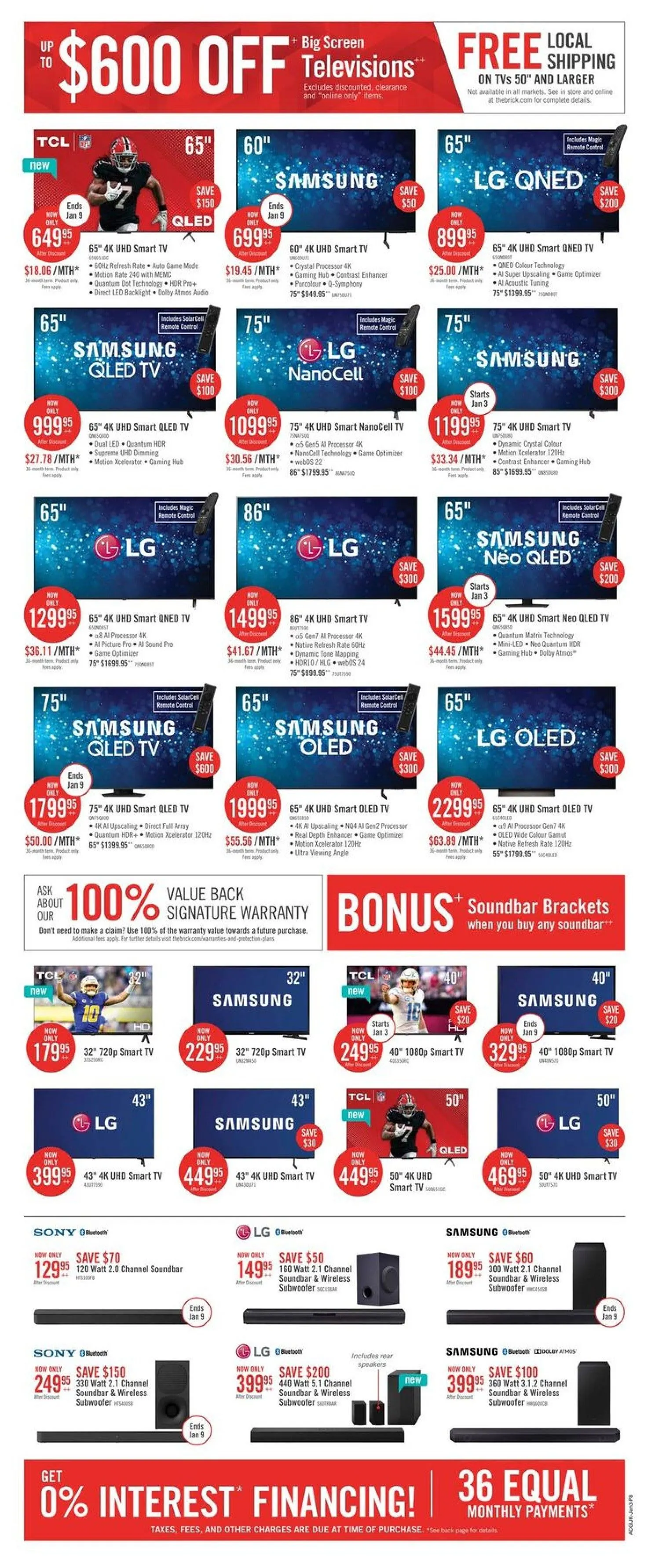 The Brick Angebote from January 1 to January 13 2025 - flyer page 16