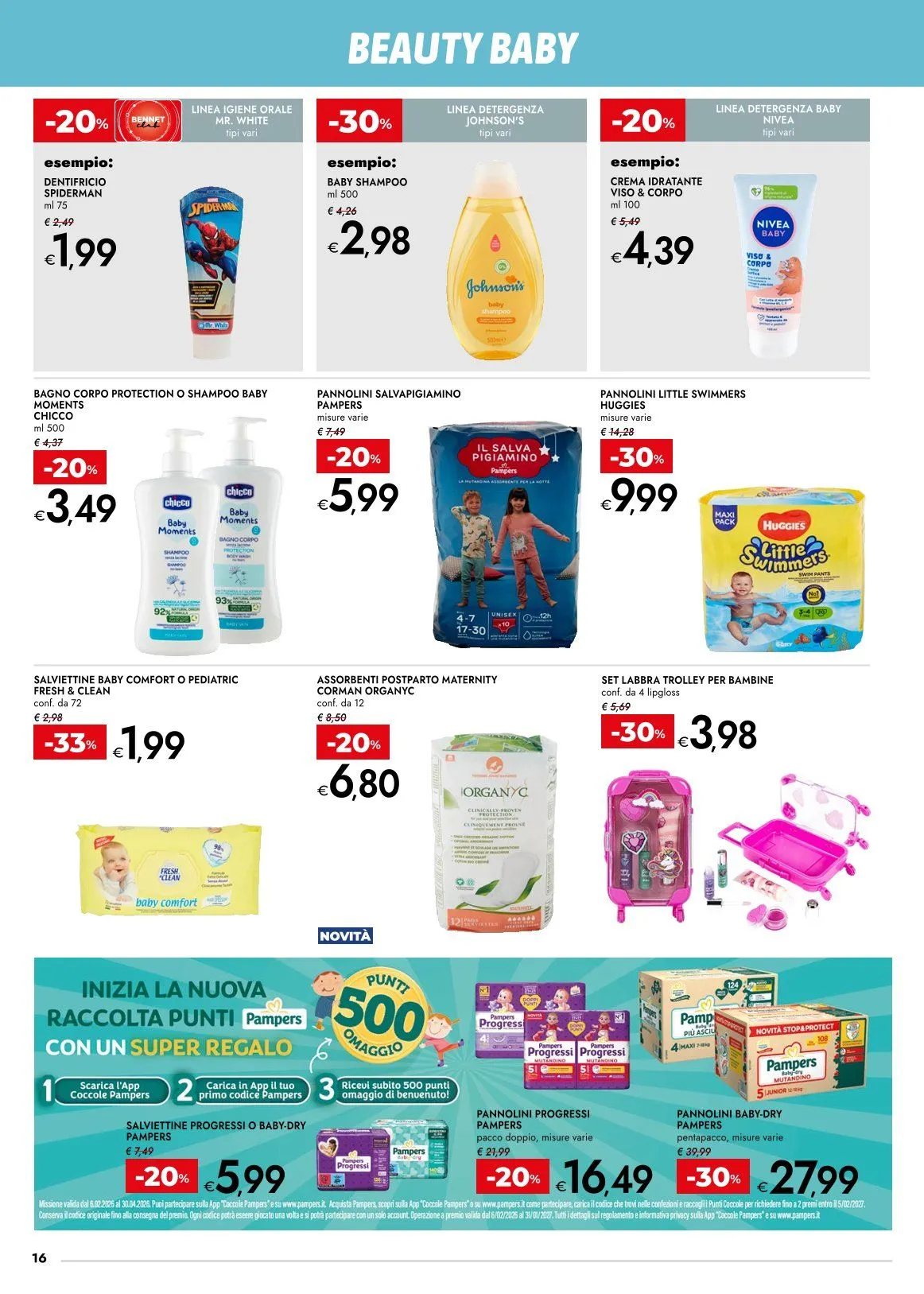bennet Volantino da 7 aprile a 29 aprile di 2026 - Pagina del volantino 16