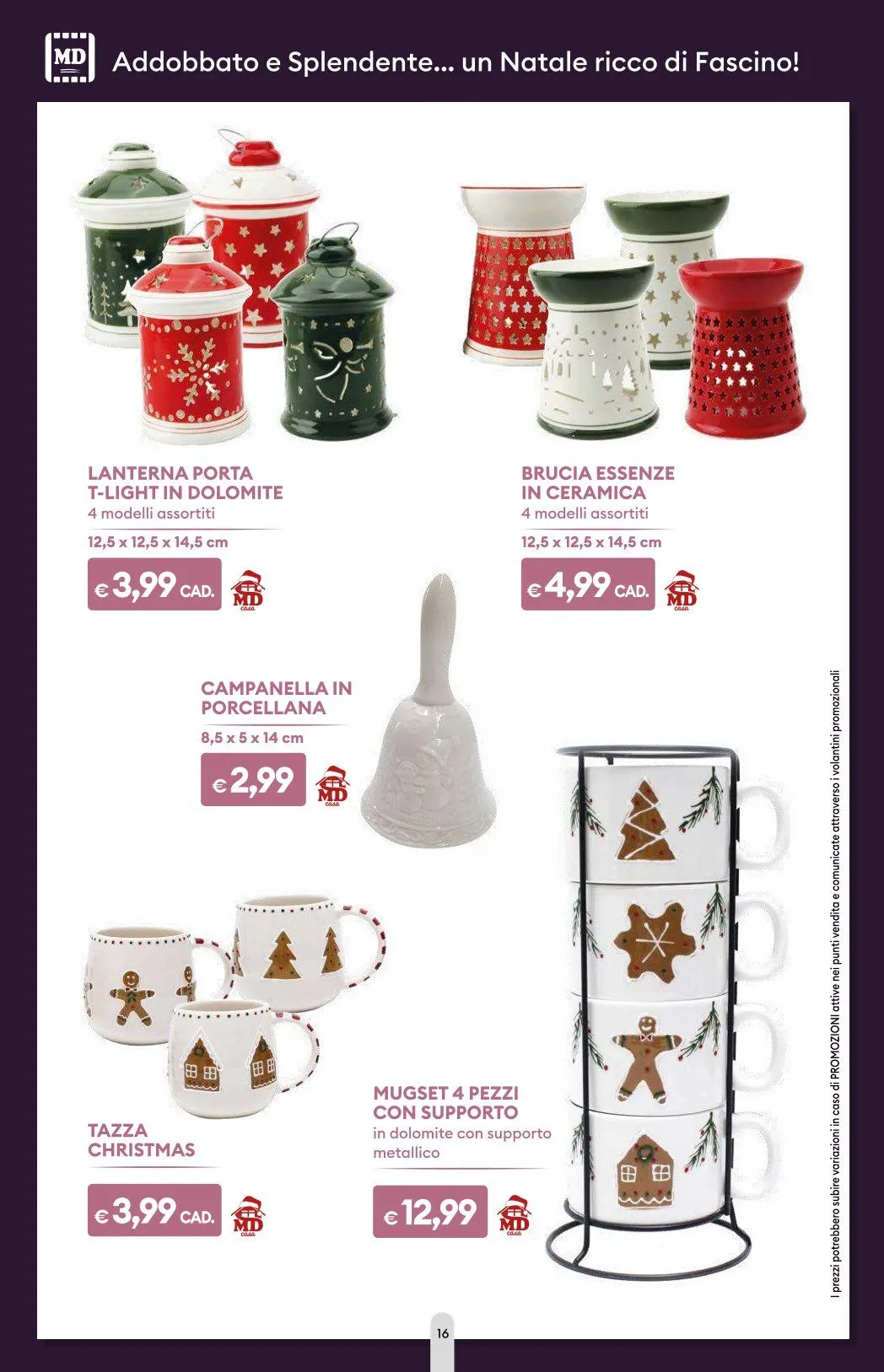 MD Discount Volantino da 15 dicembre a 31 dicembre di 2025 - Pagina del volantino 16