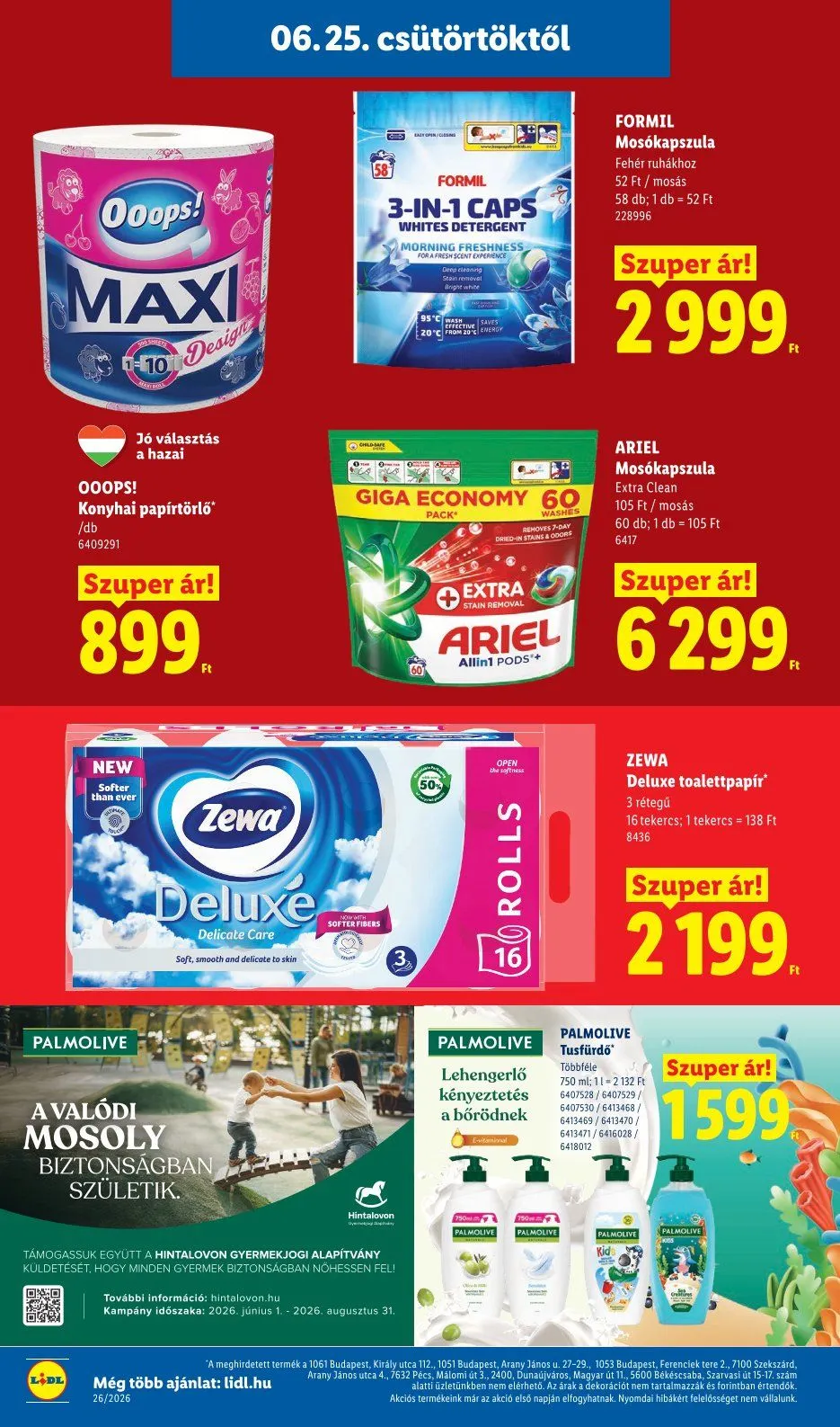 Katalógus Lidl legfrissebb ajánlatai június 25.-tól július 7.-ig 2026. - Oldal 16