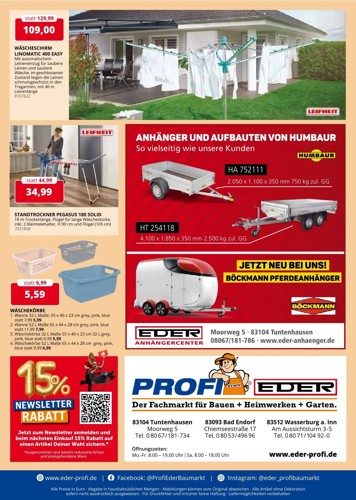 Eder Profi Prospekte von 16. April bis 22. April 2025 - Prospekt seite 16