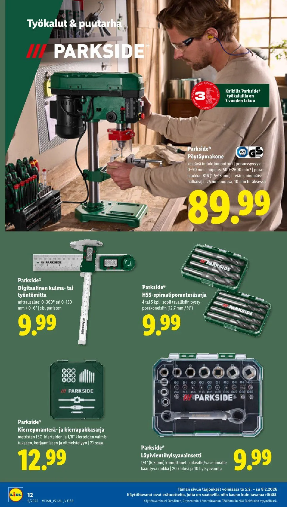 Kaupan Lidl uusimmat tarjoukset voimassa alkaen 5. helmikuuta - 8. helmikuuta 2026 - Tarjouslehti sivu 16