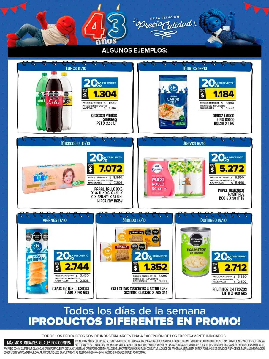 Ofertas de Ofertas Carrefour Maxi 13 de octubre al 20 de octubre 2025 - Página 16 del catálogo