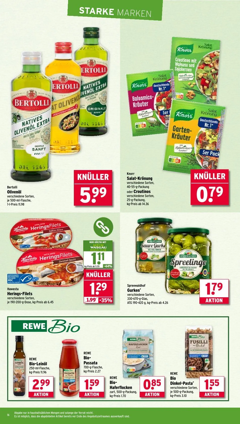 Wasgau Prospekte von 21. Juli bis 26. Juli 2025 - Prospekt seite 16