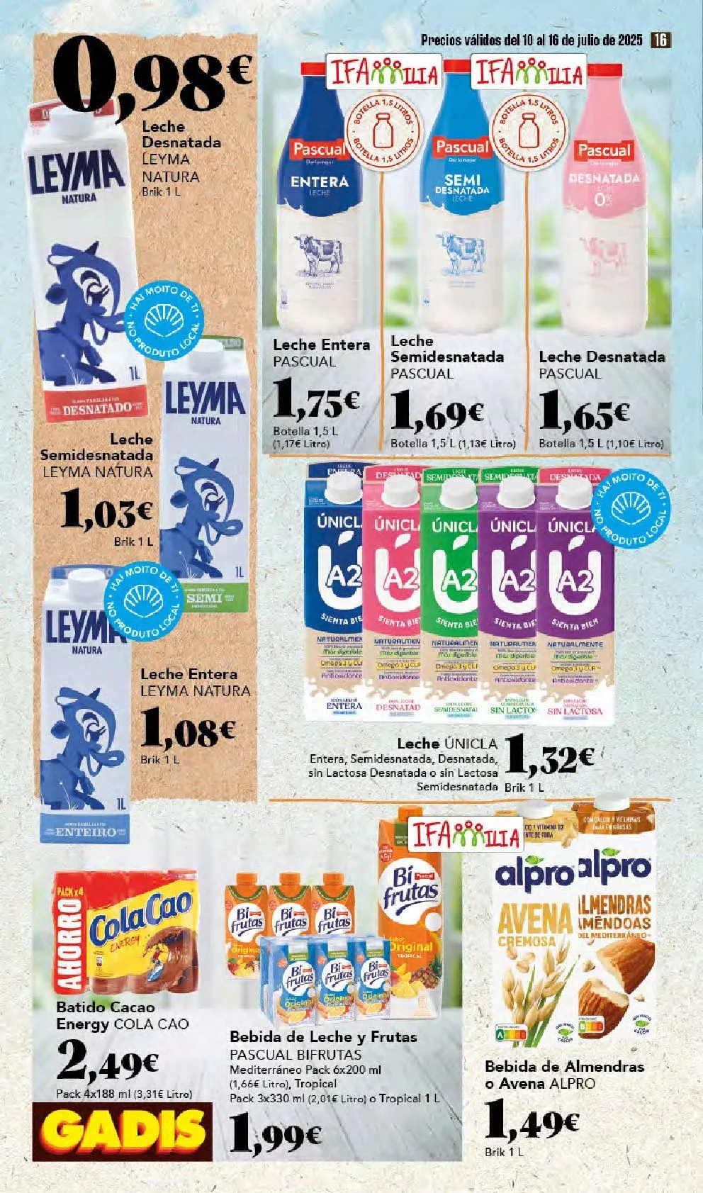 Catálogo de Catálogos de Gadis - Últimas ofertas 10 de julio al 16 de julio 2025 - Página 38