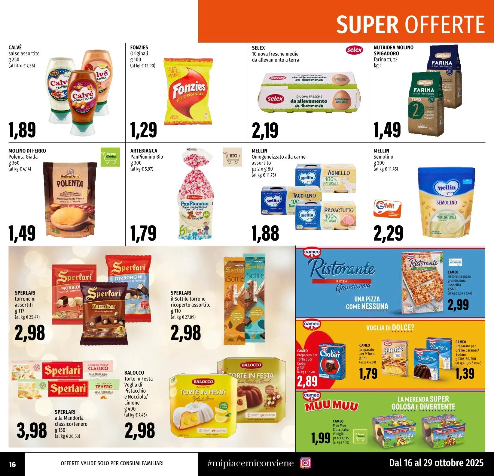 Volantini Emi Supermercati  da 16 ottobre a 29 ottobre di 2025 - Pagina del volantino 16