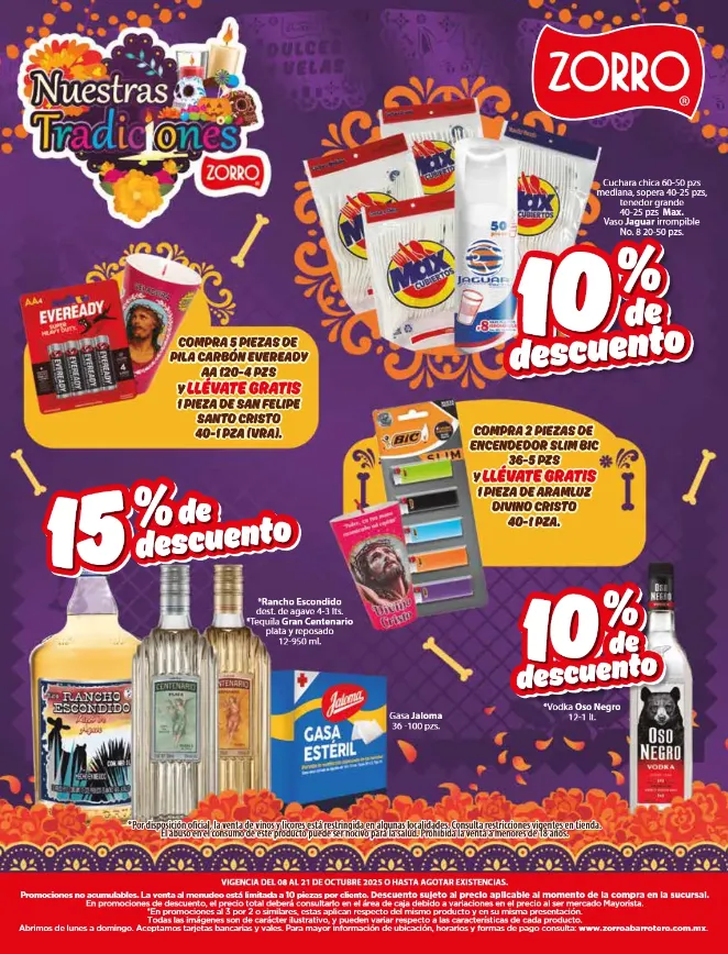 Catálogo de Zorro catálogos y ofertas 8 de octubre al 21 de octubre 2025 - Pagina 16