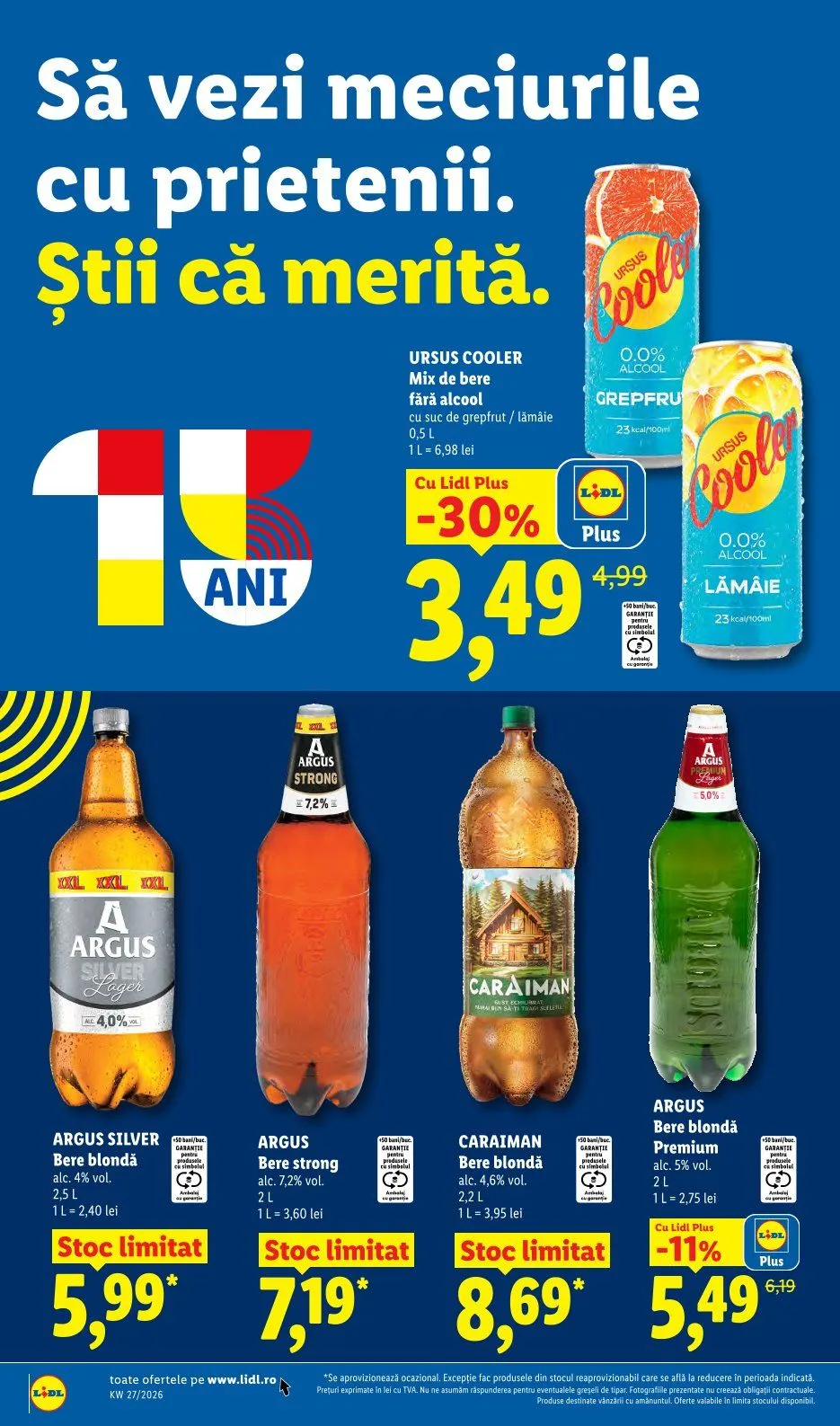 Catalog Oferte de neratat Lidl de la 29 iunie până la 5 iulie 2026 - Revista Pagina 16