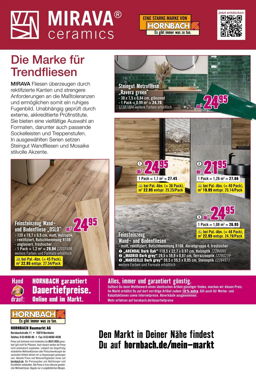 Hornbach Prospekte von 1. Juli bis 31. Juli 2026 - Prospekt seite 16