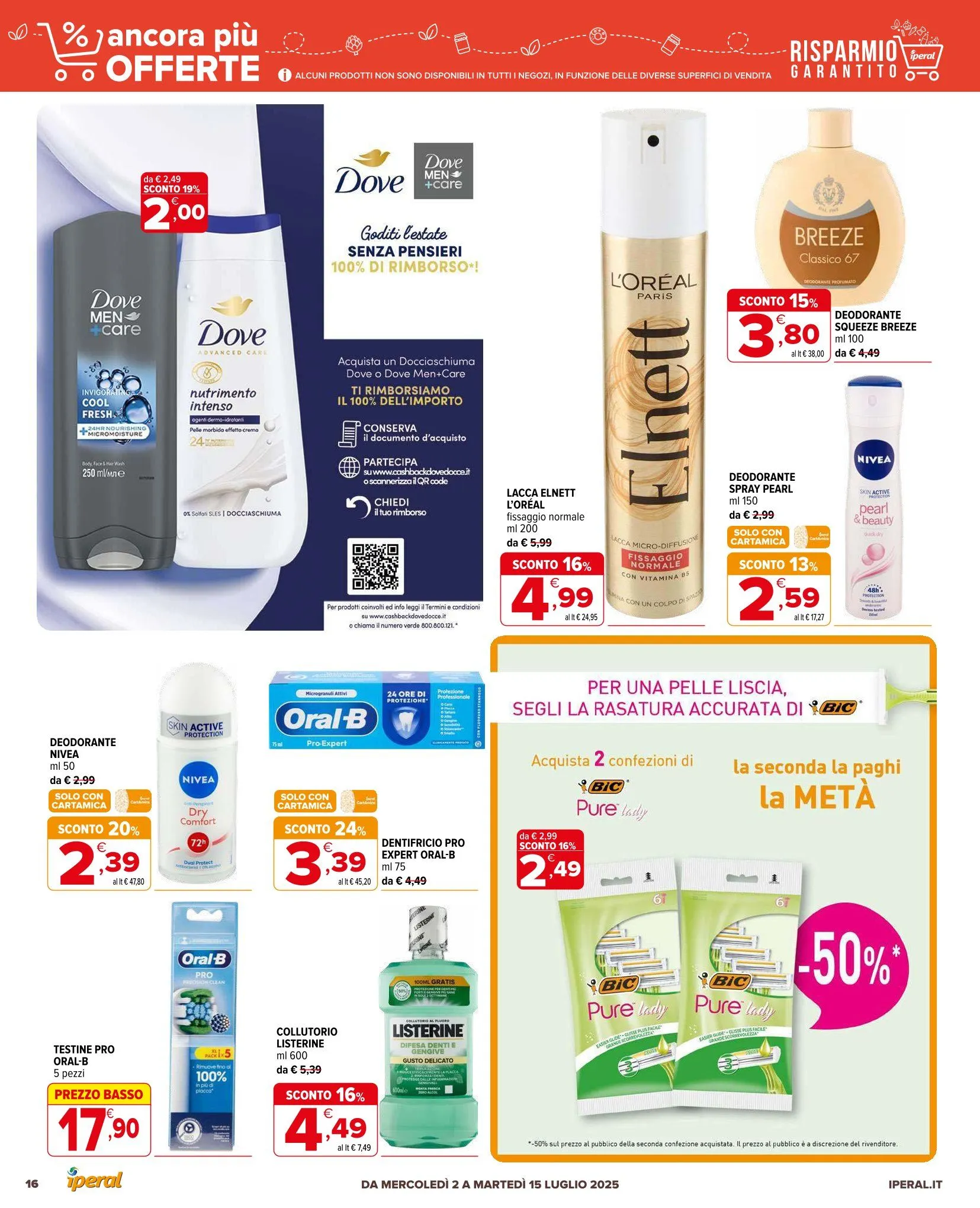 Volantino Iperal da 2 luglio a 15 luglio di 2025 - Pagina del volantino 16