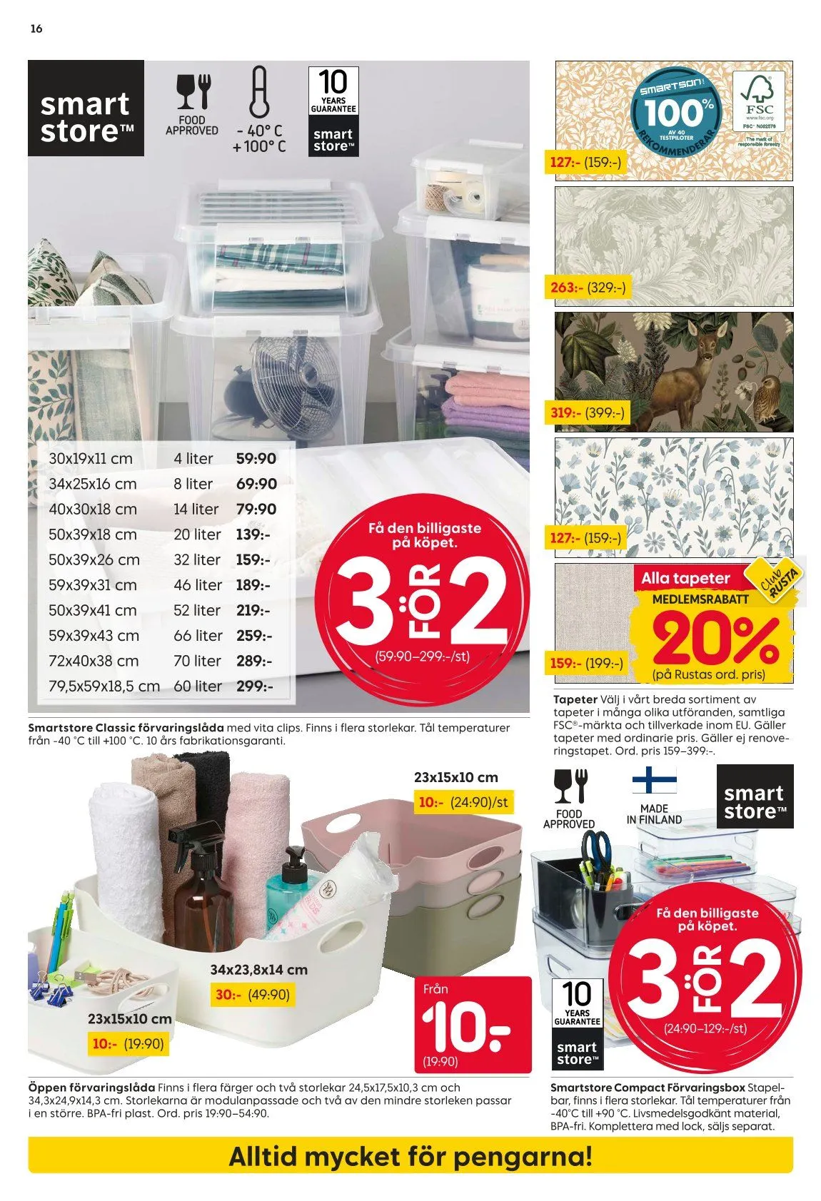 Senaste Rusta erbjudanden från 4 maj till 10 maj 2026 - Reklamblad sidor 16