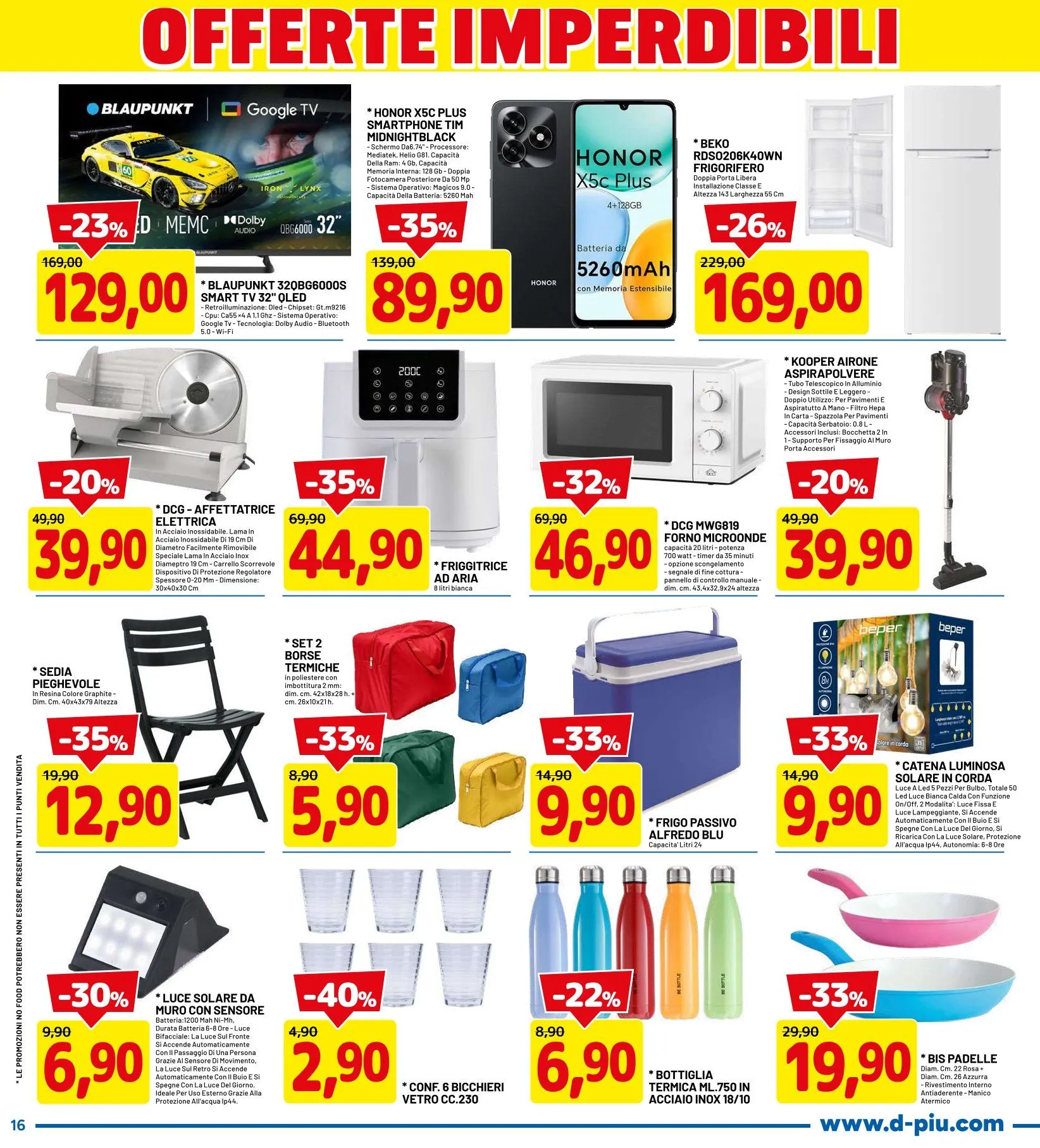 Volantino  D Più da 20 aprile a 29 aprile di 2026 - Pagina del volantino 16
