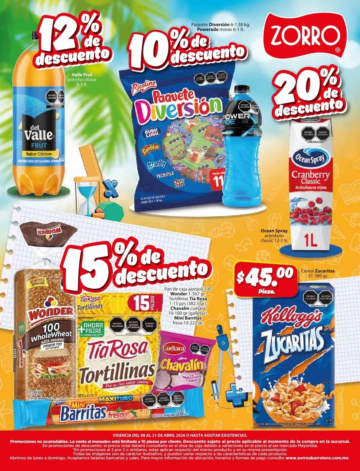 Catálogo de VOLANTE ZORRO 8 de abril al 21 de abril 2026 - Pagina 16