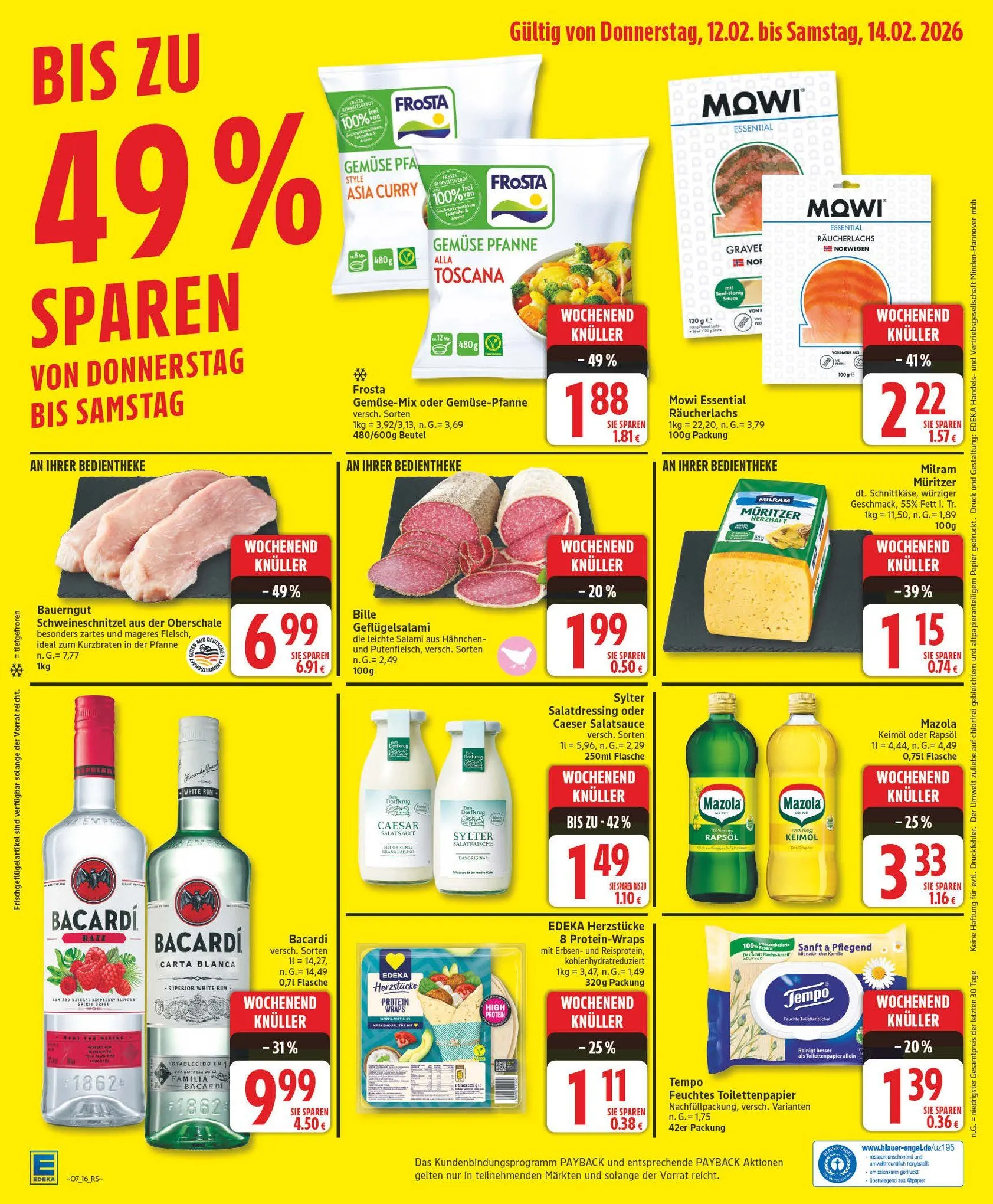 EDEKA Angebote von 9. Februar bis 14. Februar 2026 - Prospekt seite 16
