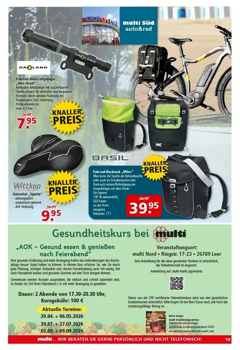 Multi Markt Angebote von 13. April bis 18. April 2026 - Prospekt seite 16