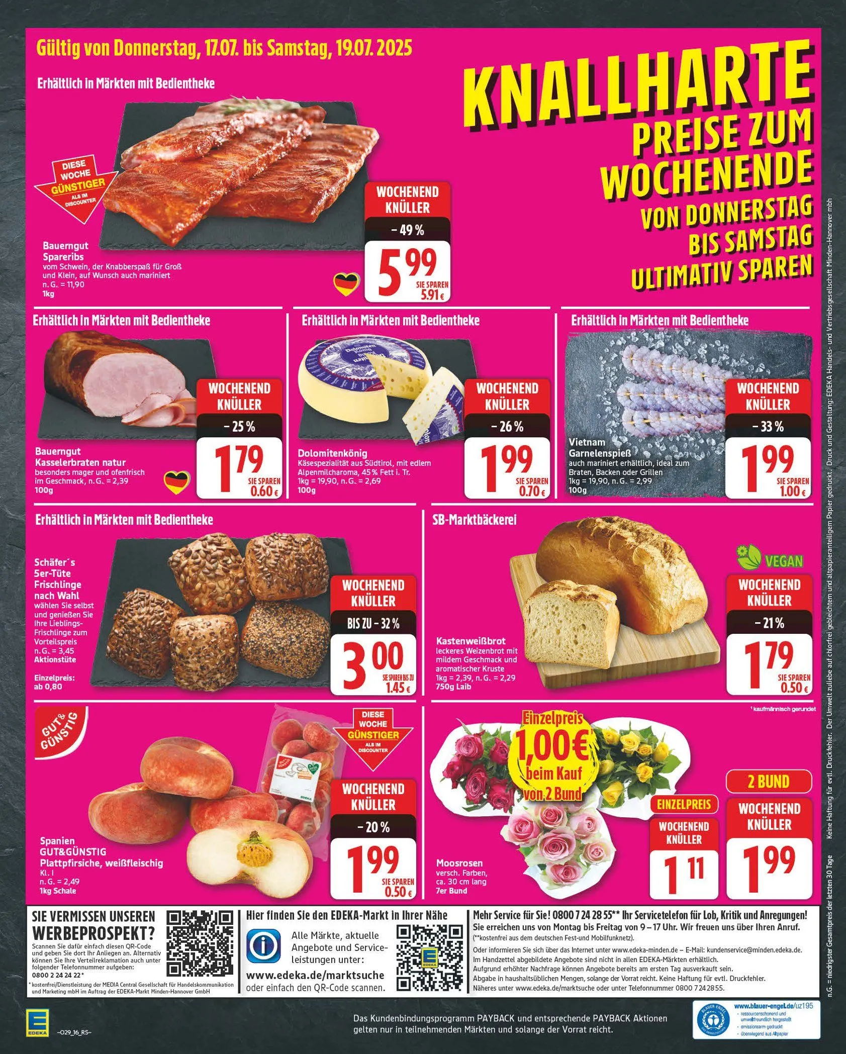 Edeka Prospekte - Aktuelle Angebote von 14. Juli bis 19. Juli 2025 - Prospekt seite 16