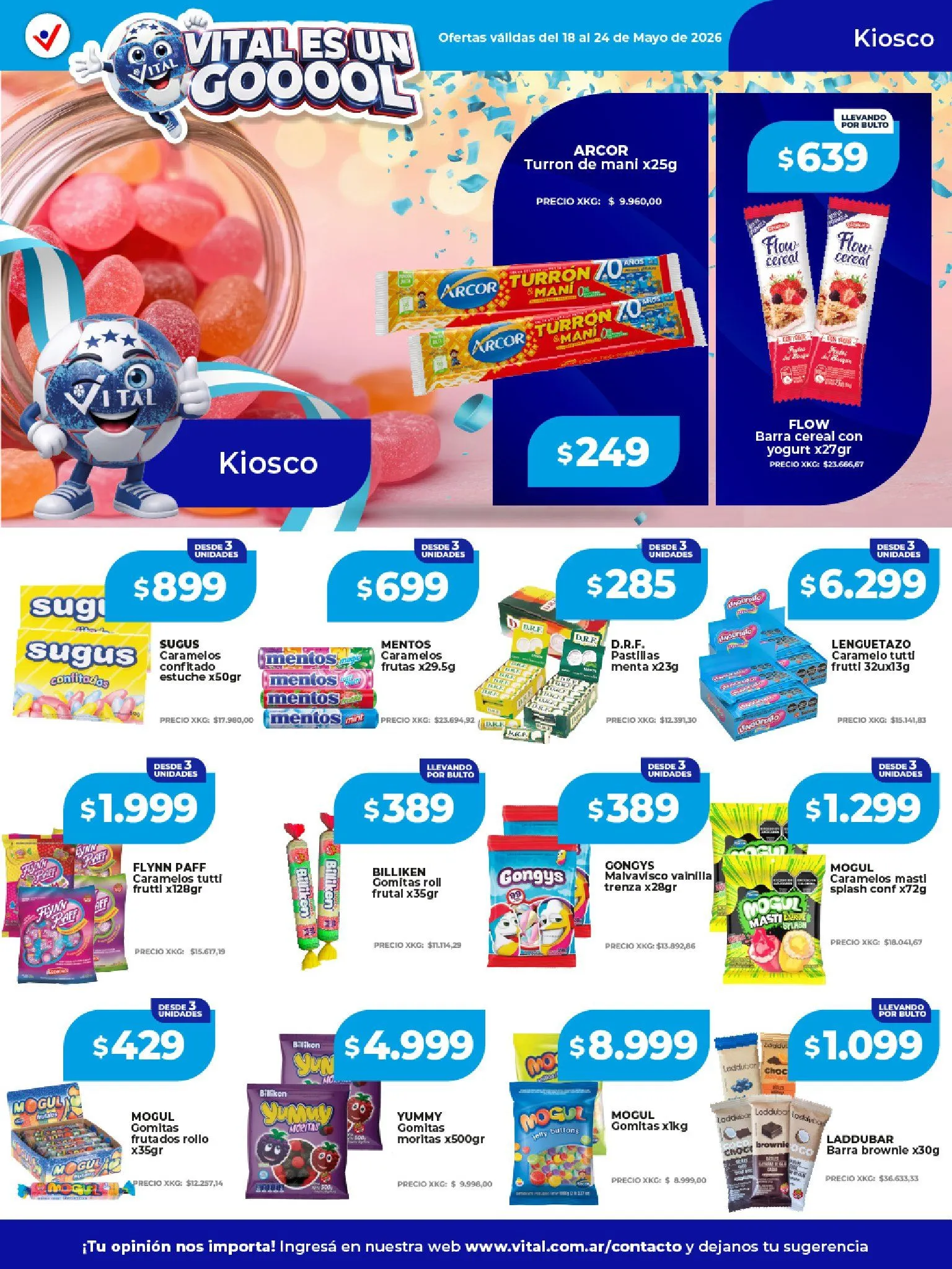 Ofertas de Vital Ofertas 18 de mayo al 24 de mayo 2026 - Página 16 del catálogo