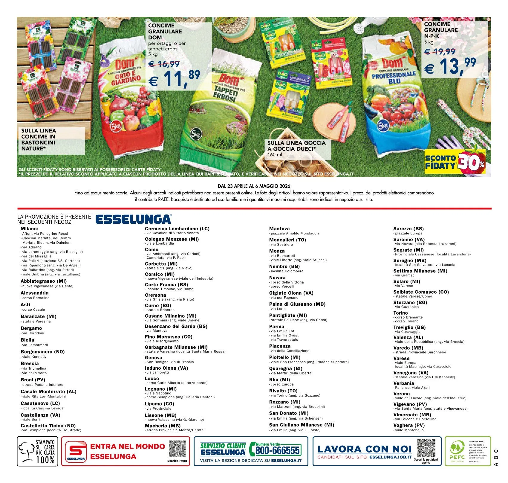 Volantini Esselunga da 23 aprile a 6 maggio di 2026 - Pagina del volantino 16