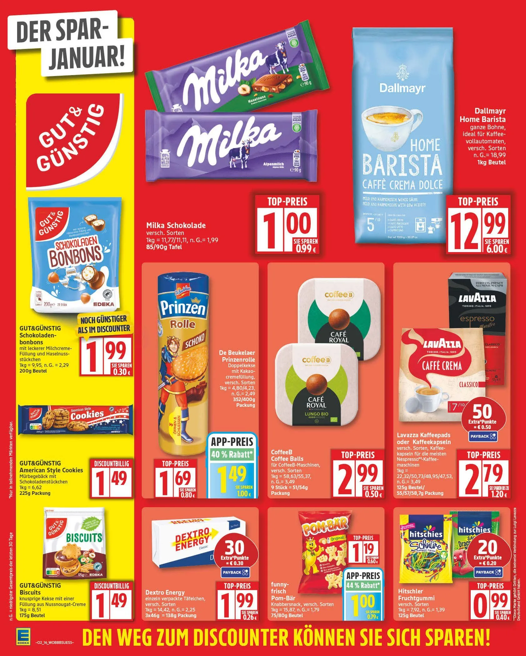 Edeka Angebote von 5. Januar bis 10. Januar 2026 - Prospekt seite 16