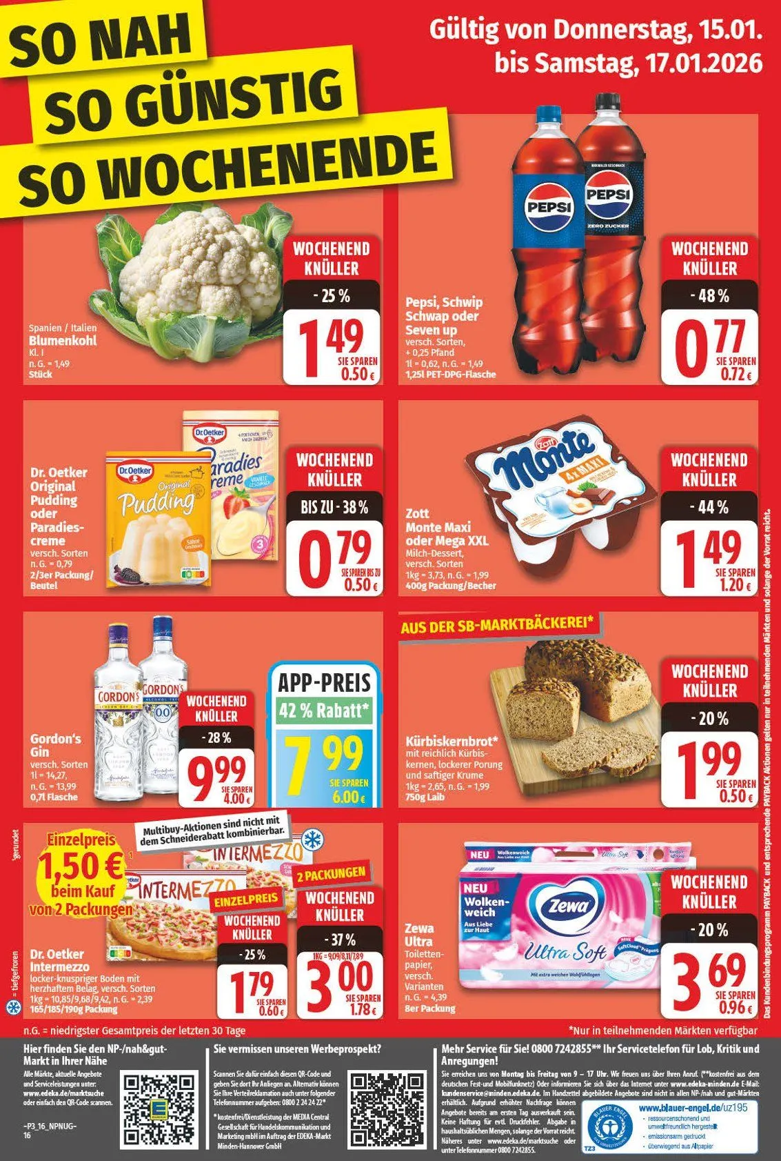  Nah & Gut Angebote von 12. Januar bis 17. Januar 2026 - Prospekt seite 16